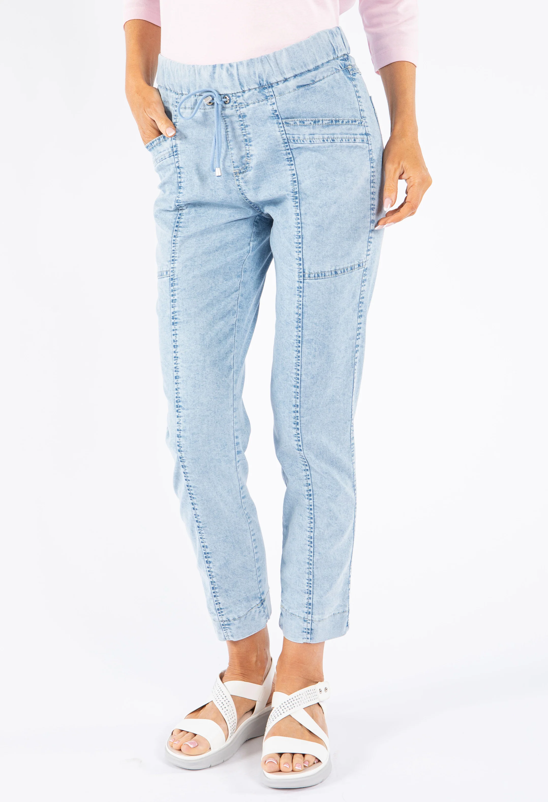 Pull on Denim Joggers