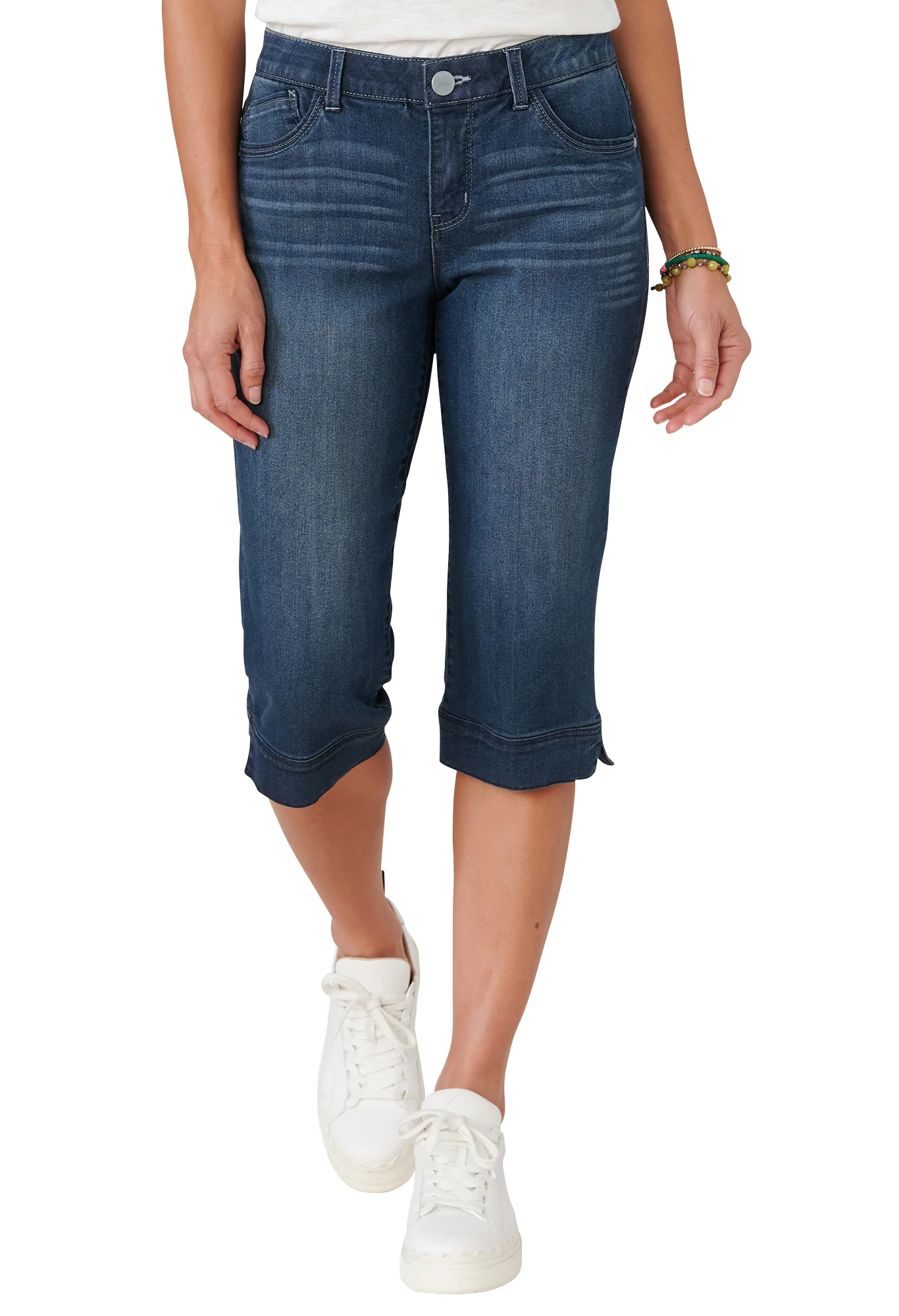 Absolution Denim Skimmer Capri