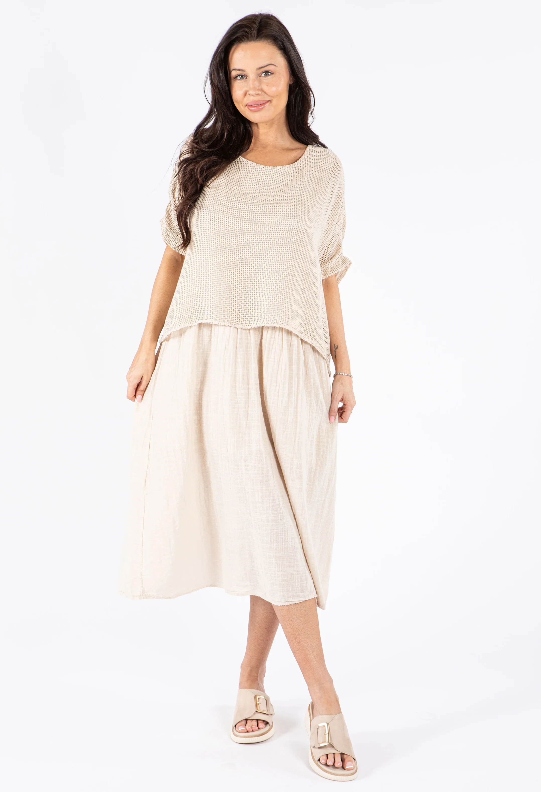 2 in 1 Look Summer Dress