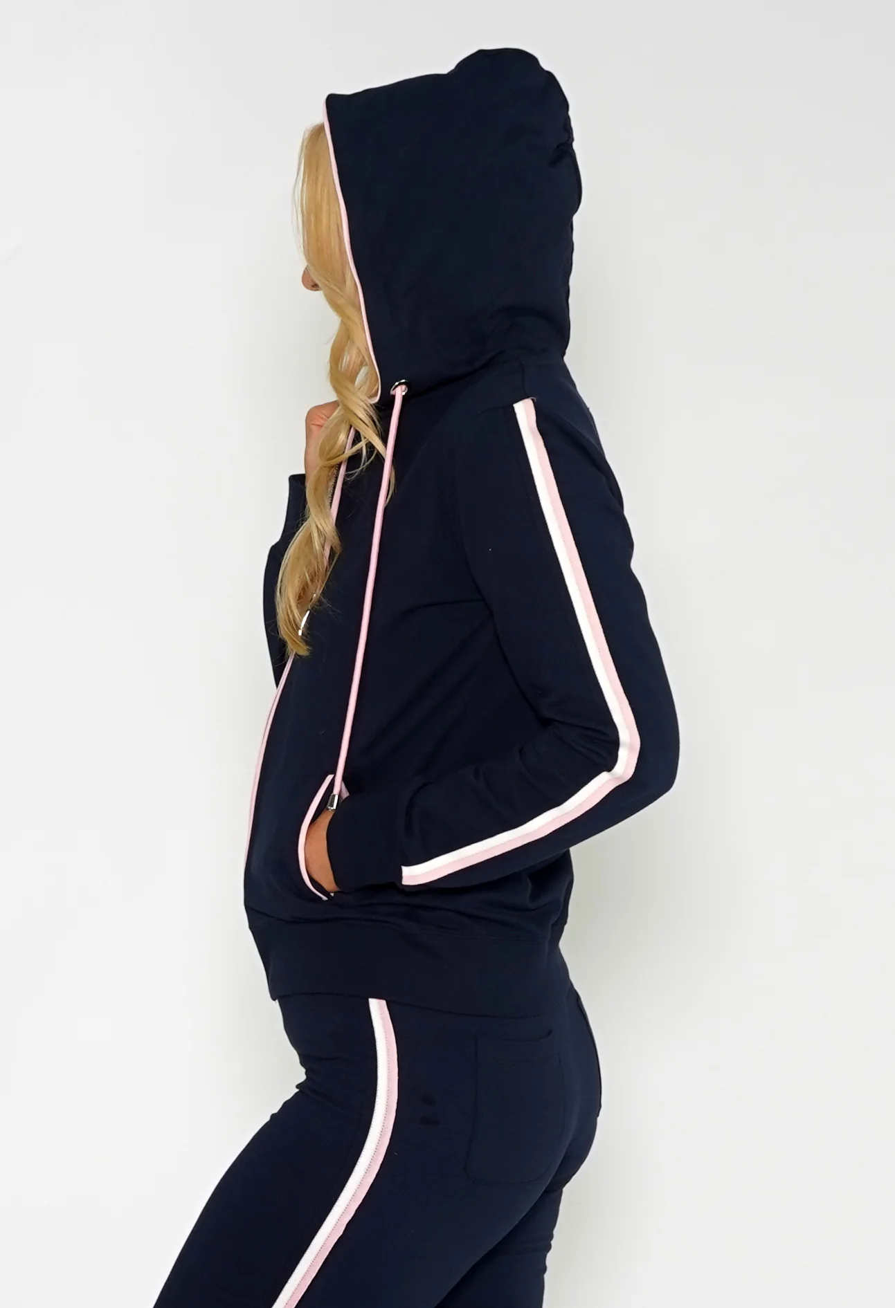 Stripe Detail Hoody