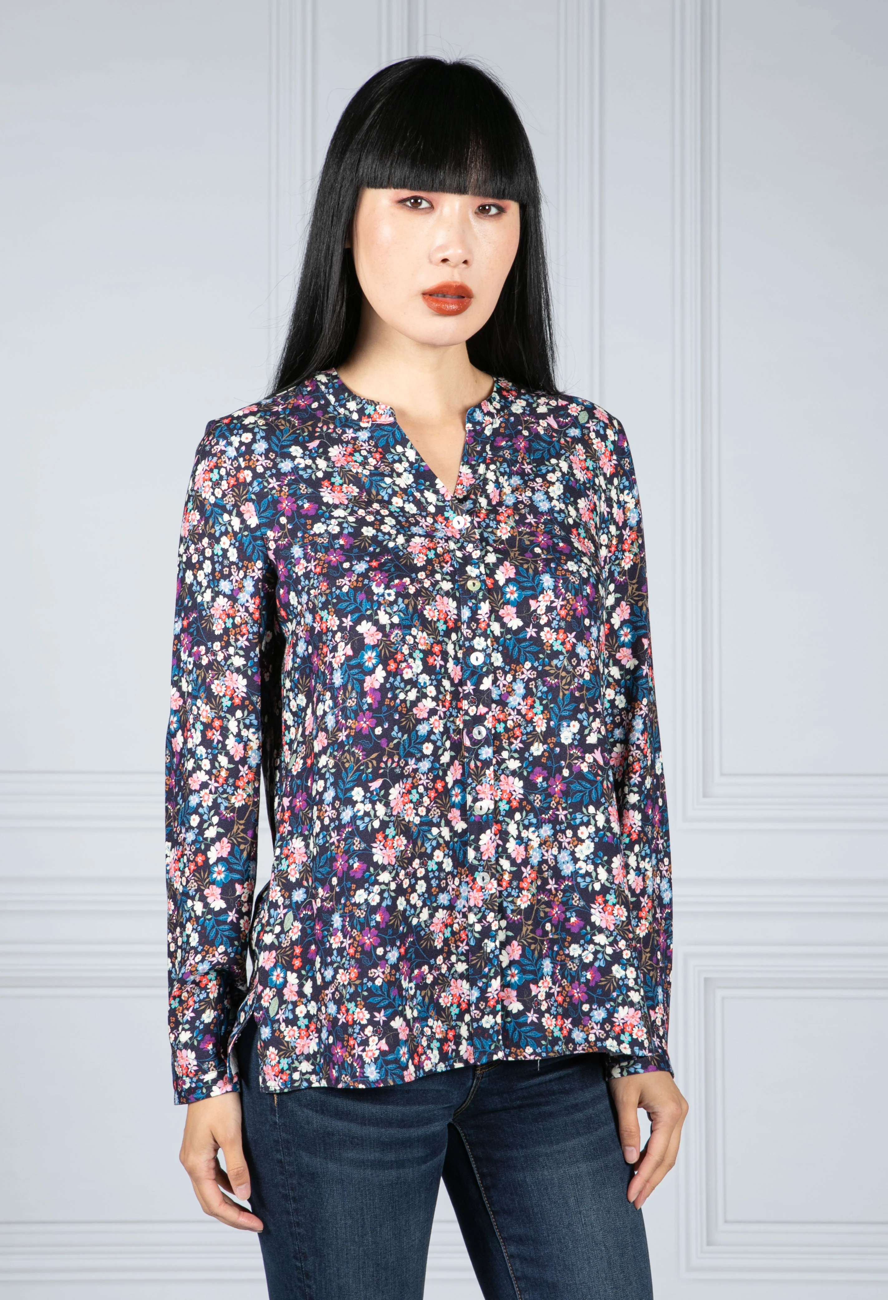 Mini Blossom Print Shirt
