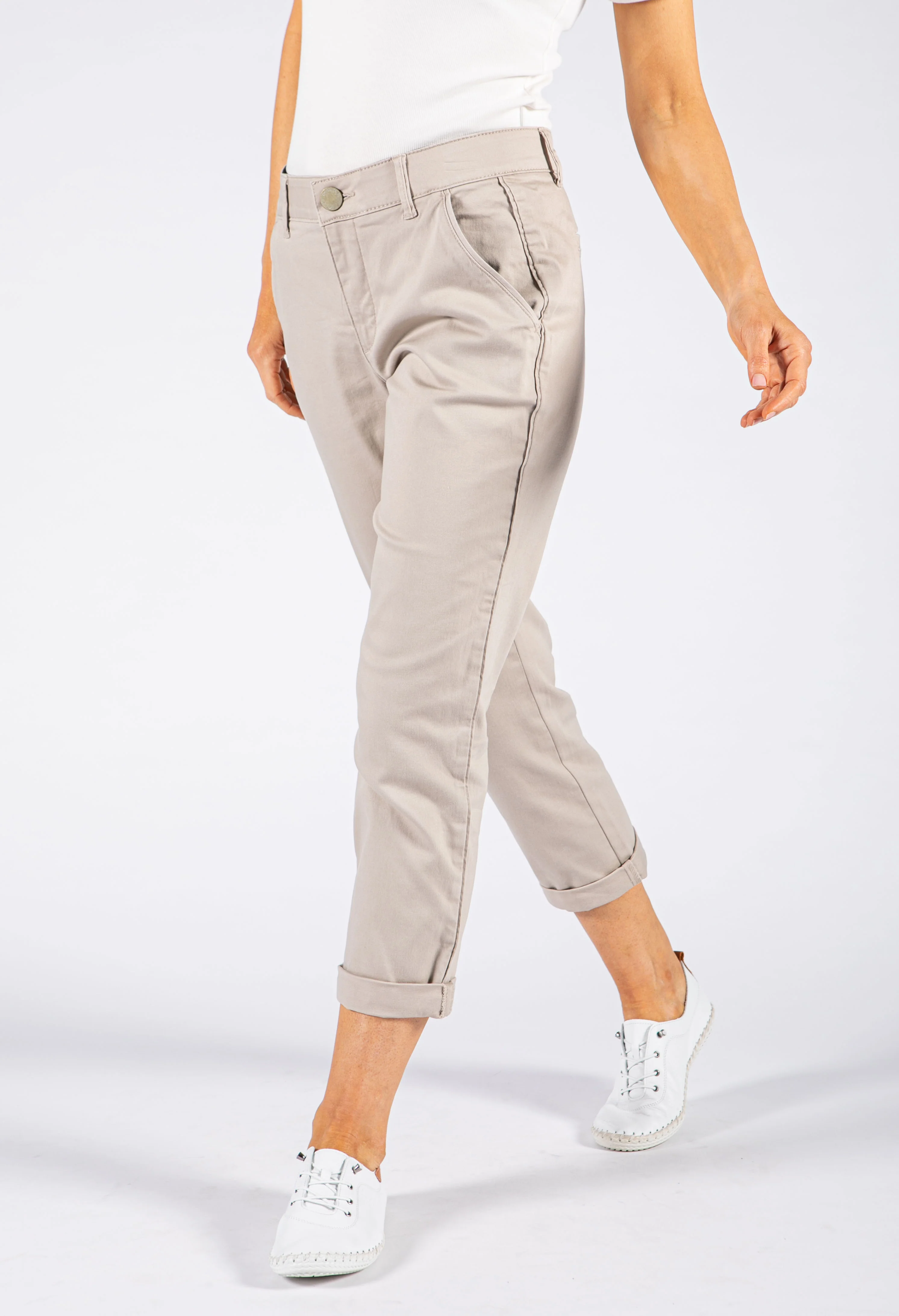 High Rise Chino Style Trouser from LA