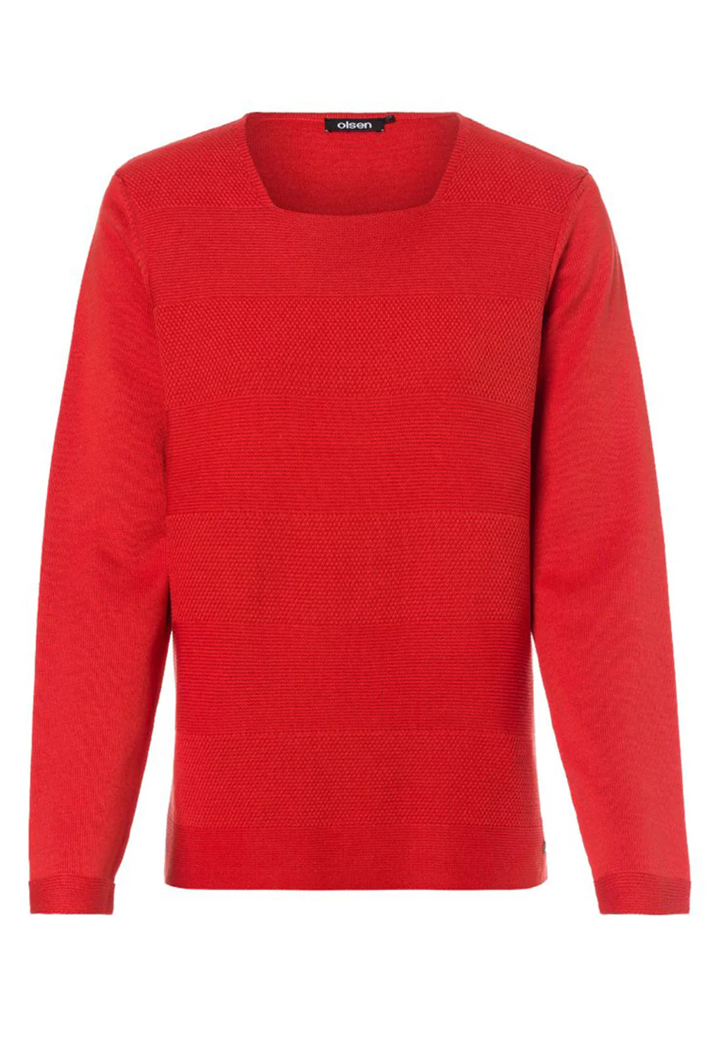 Pumpkin Square Neck Jumper