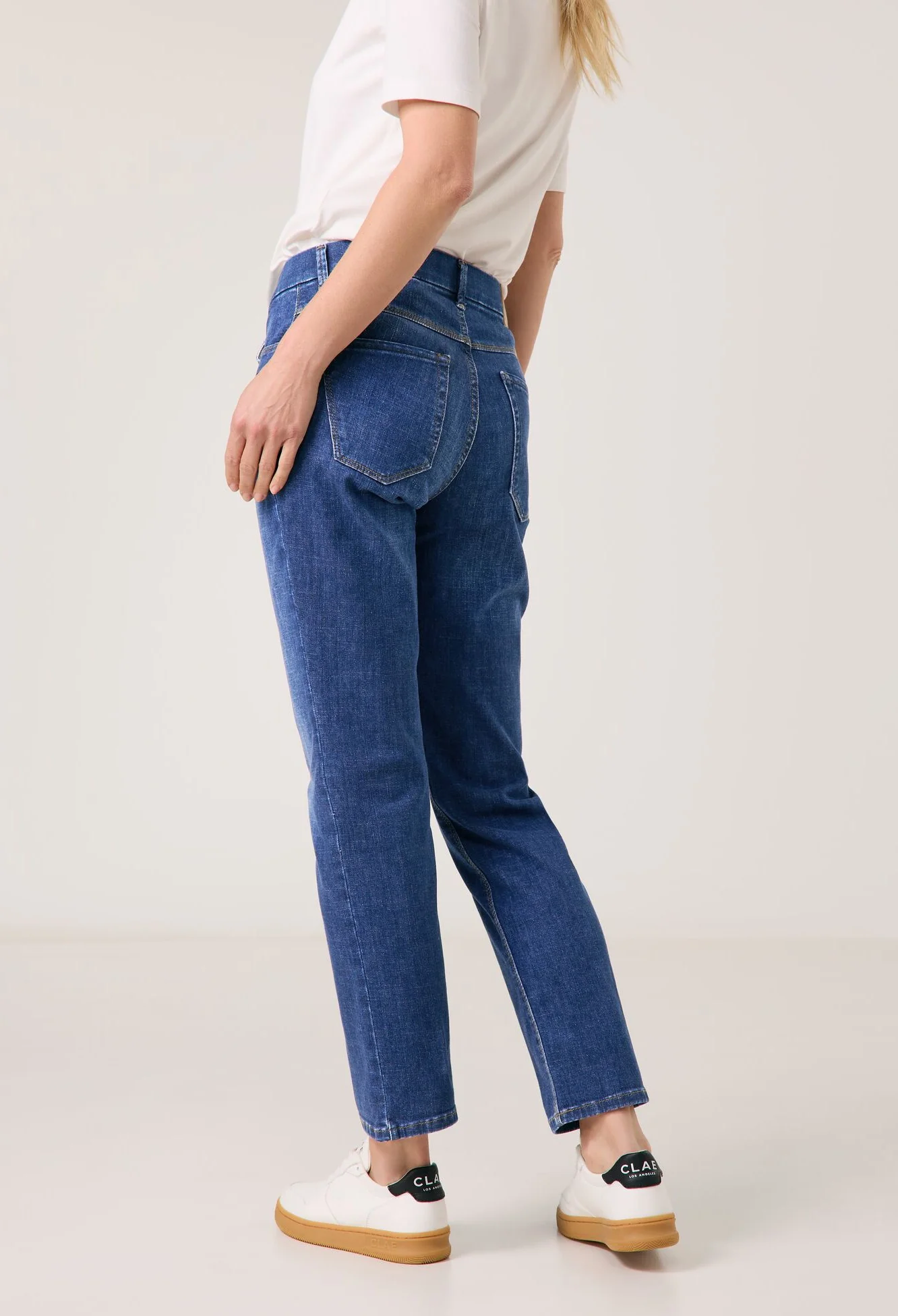 Straight Fit Five-pocket Jeans