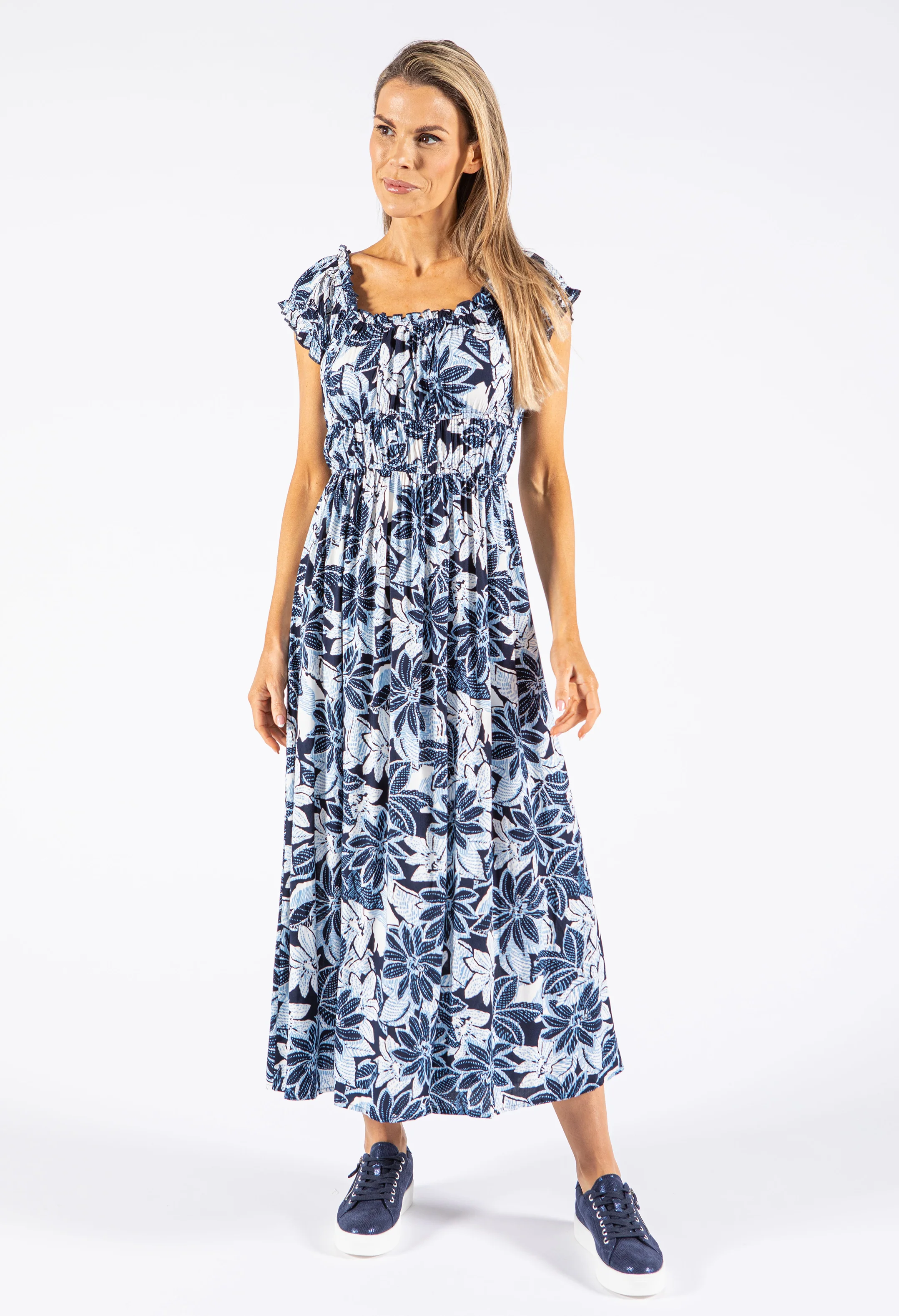 Floral Mix Maxi Dress