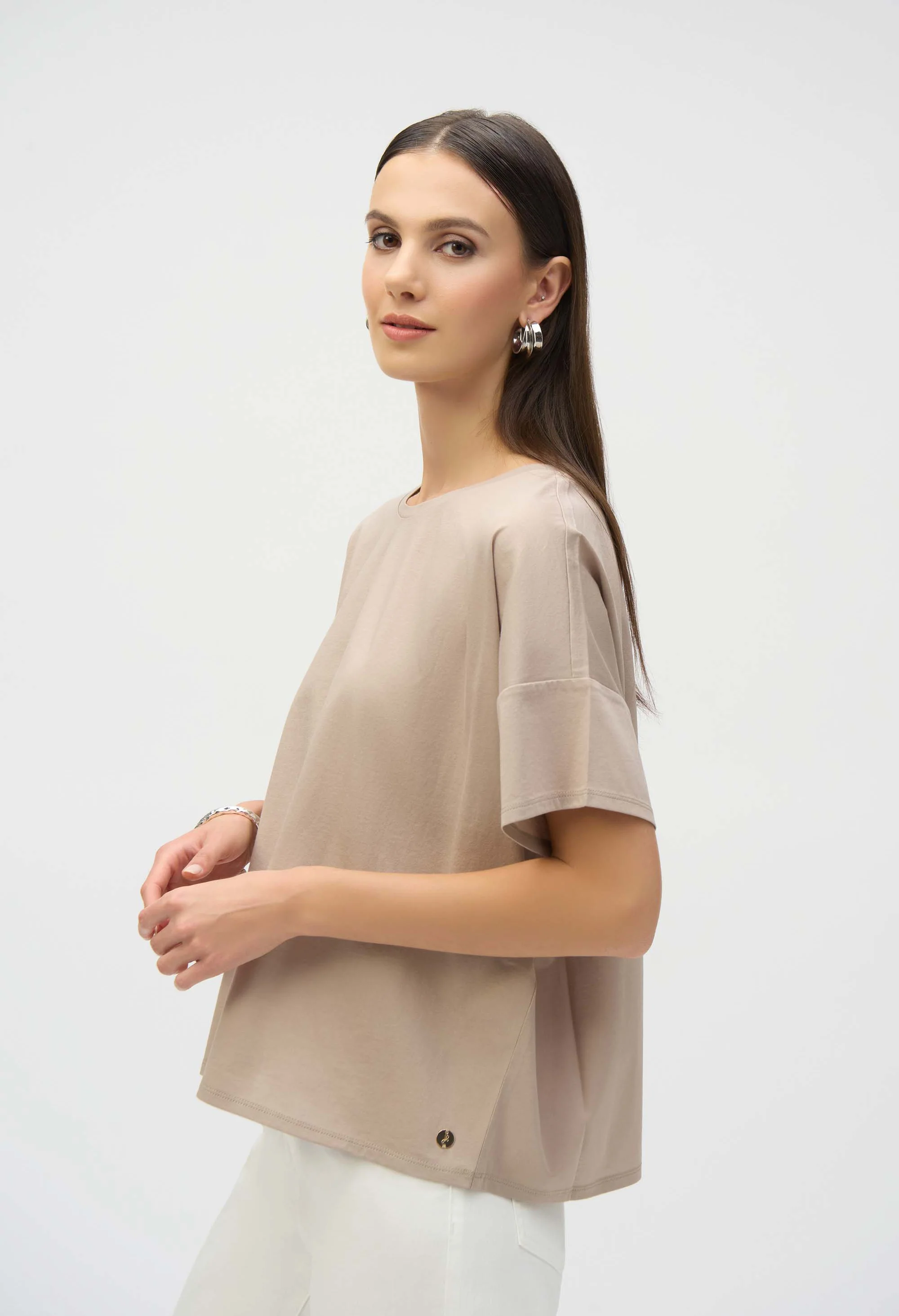 Casual Crew Neck Top