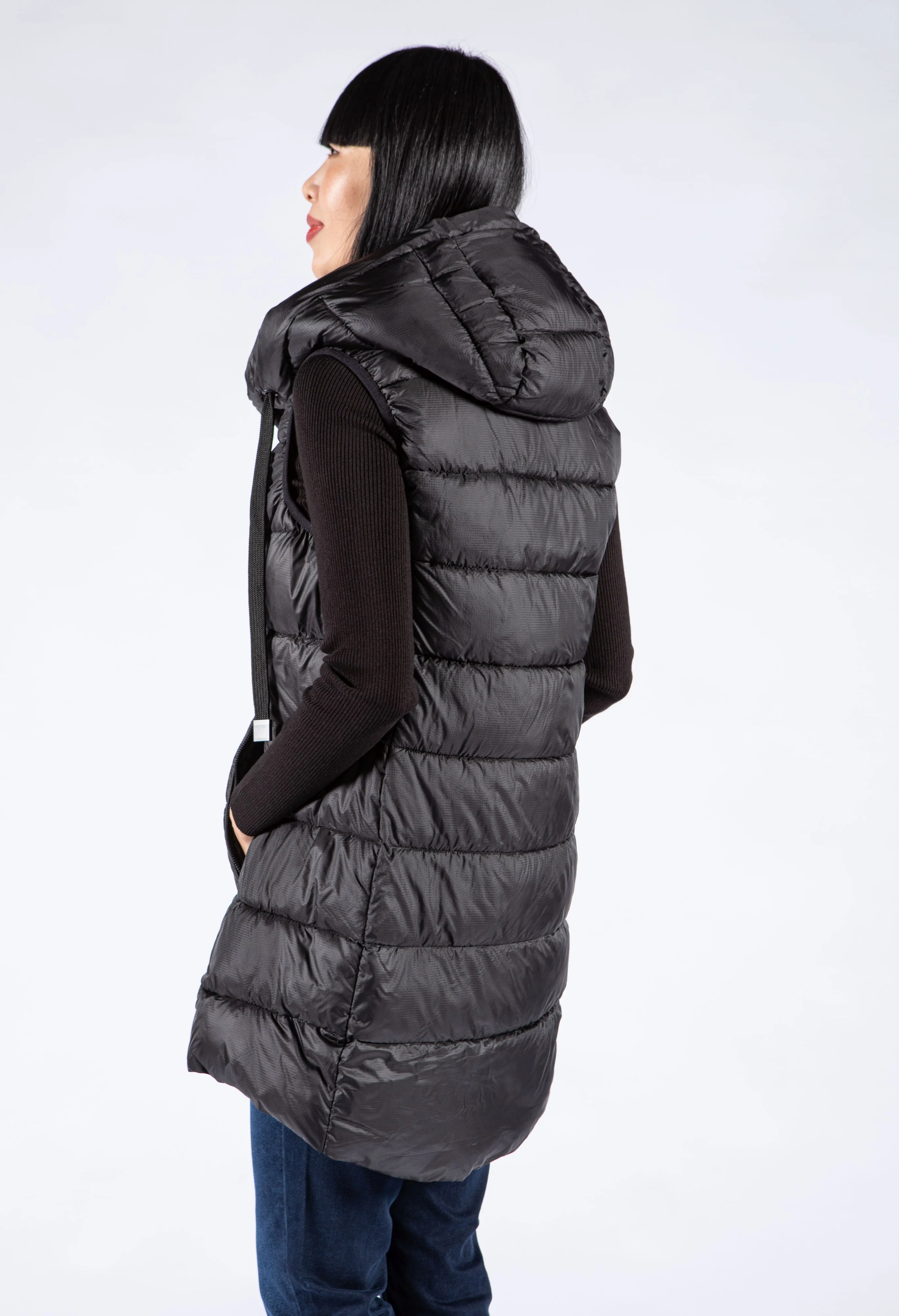 Longline Padded Gilet