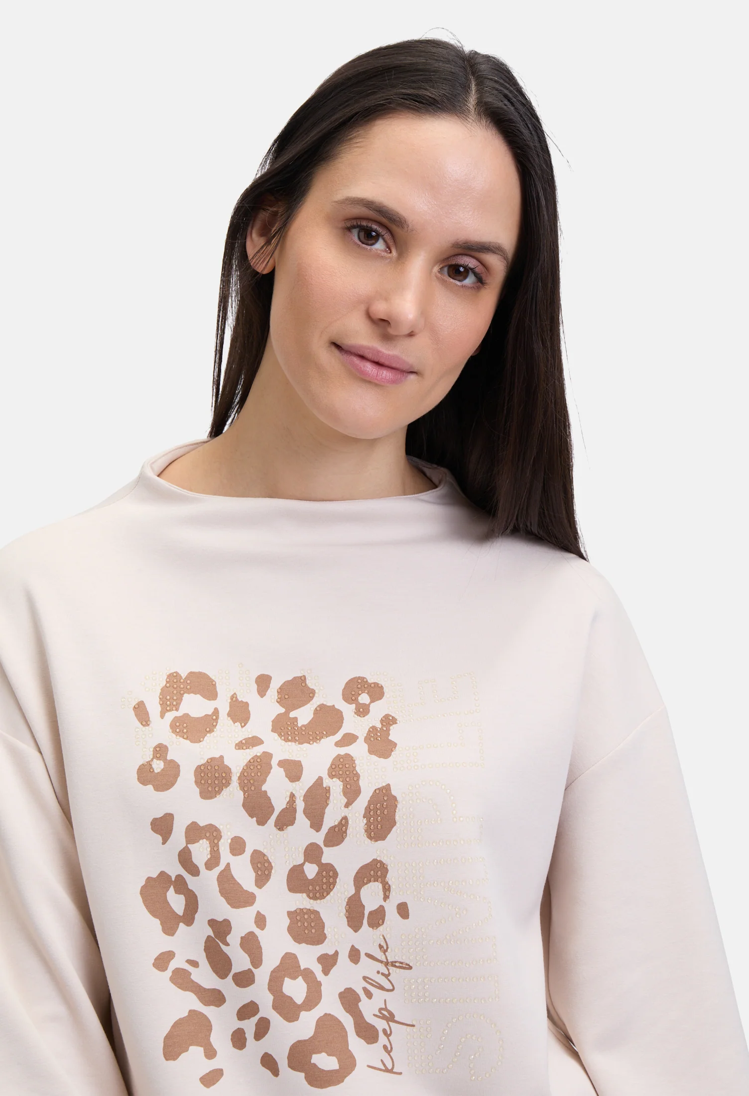 Jumper with Stand-Up Collar