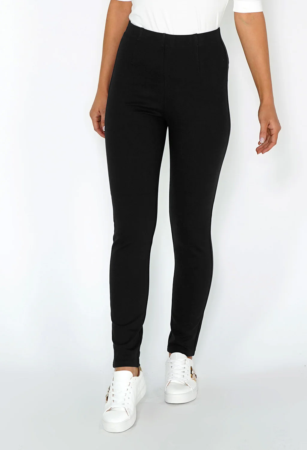 Sophie B Easy Pull on Black Leggings
