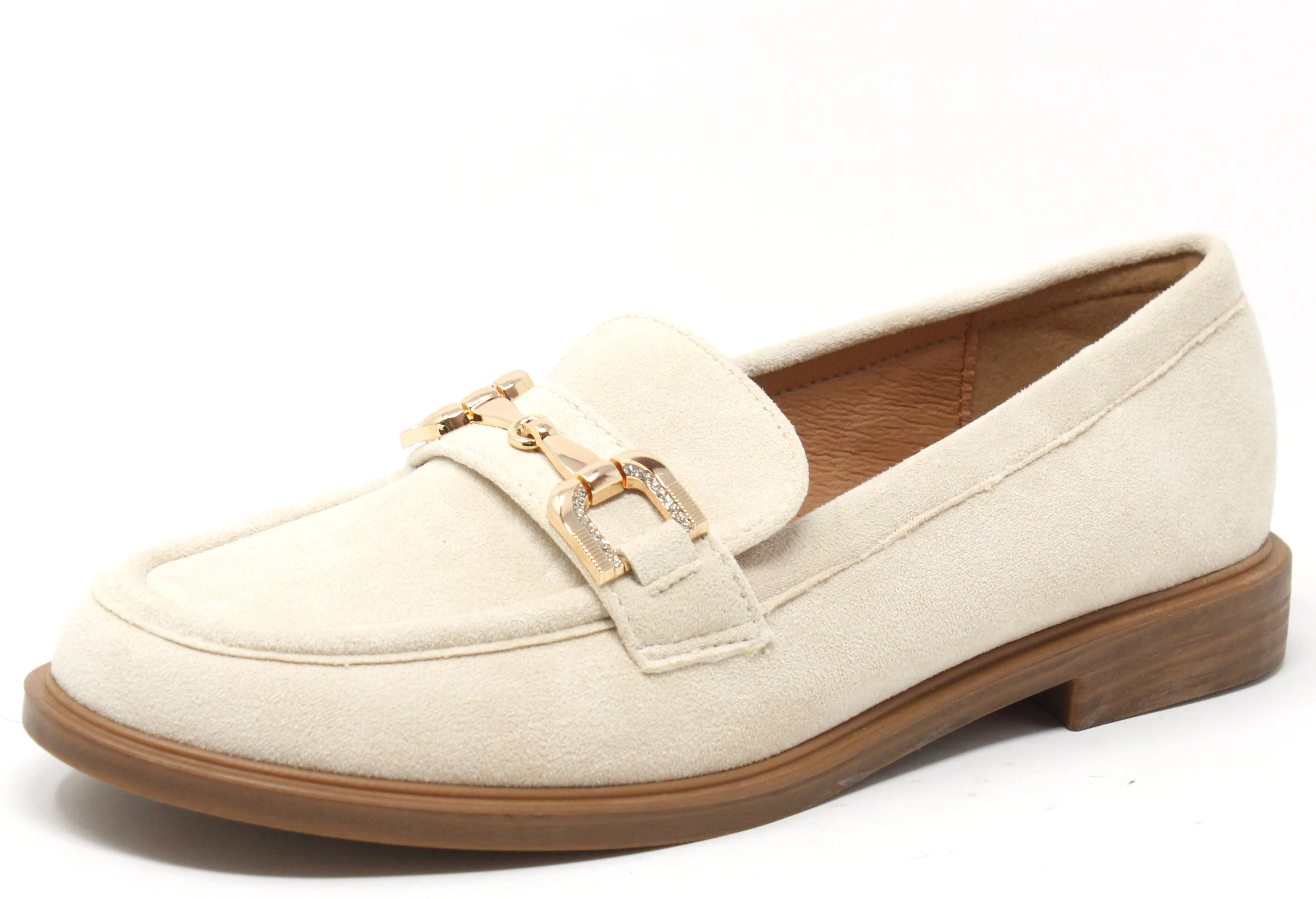 Diamante Buckle Loafer