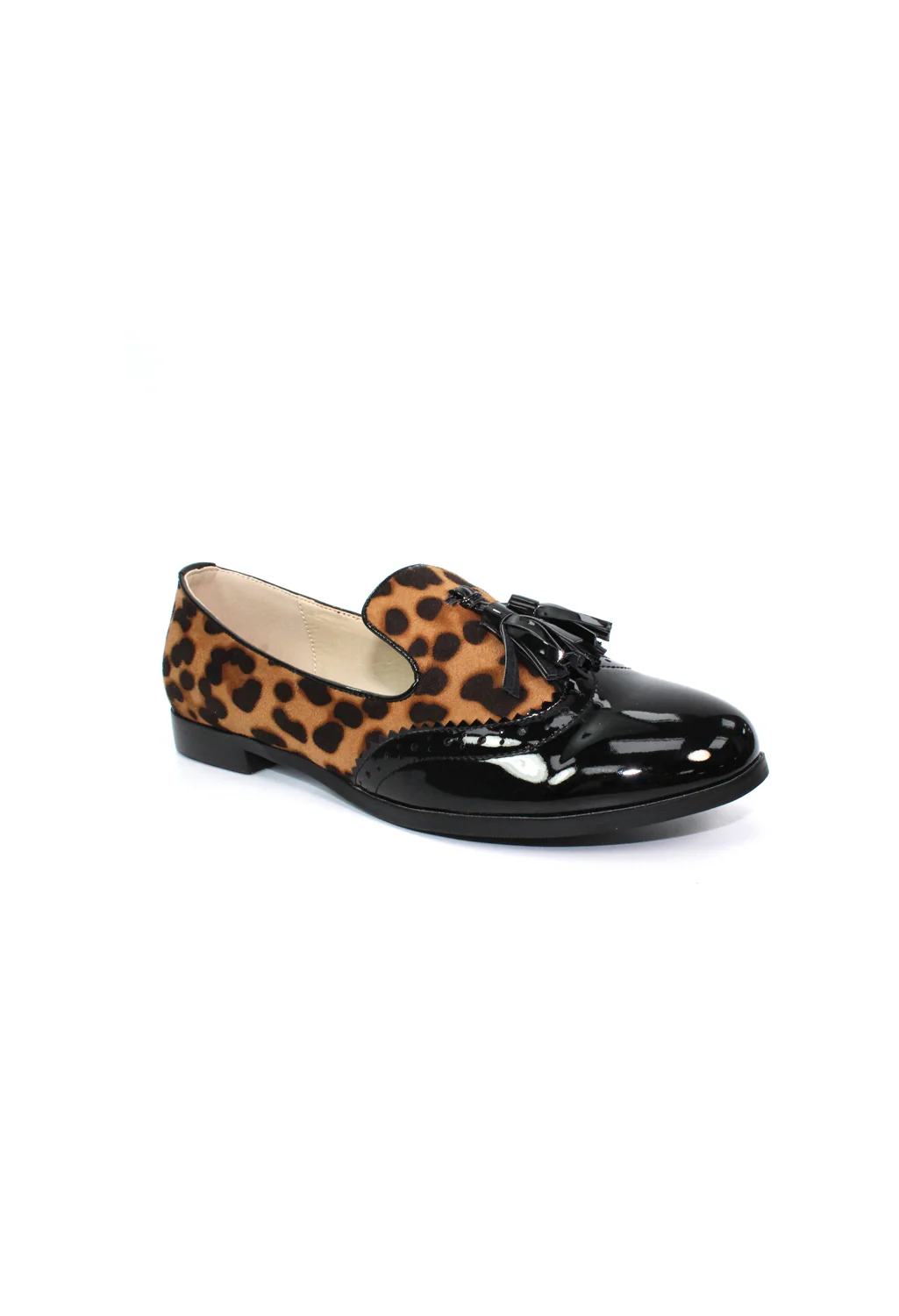 Leopard Print Flat Pump