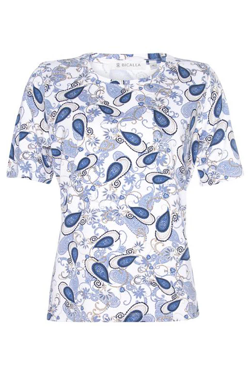 Paisley Print T-Shirt