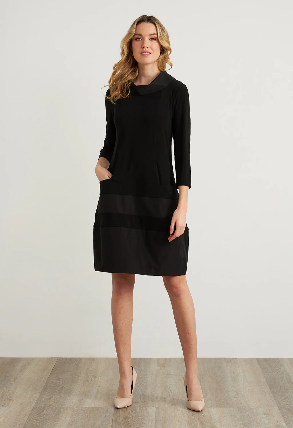Black Taffeta Dress Style