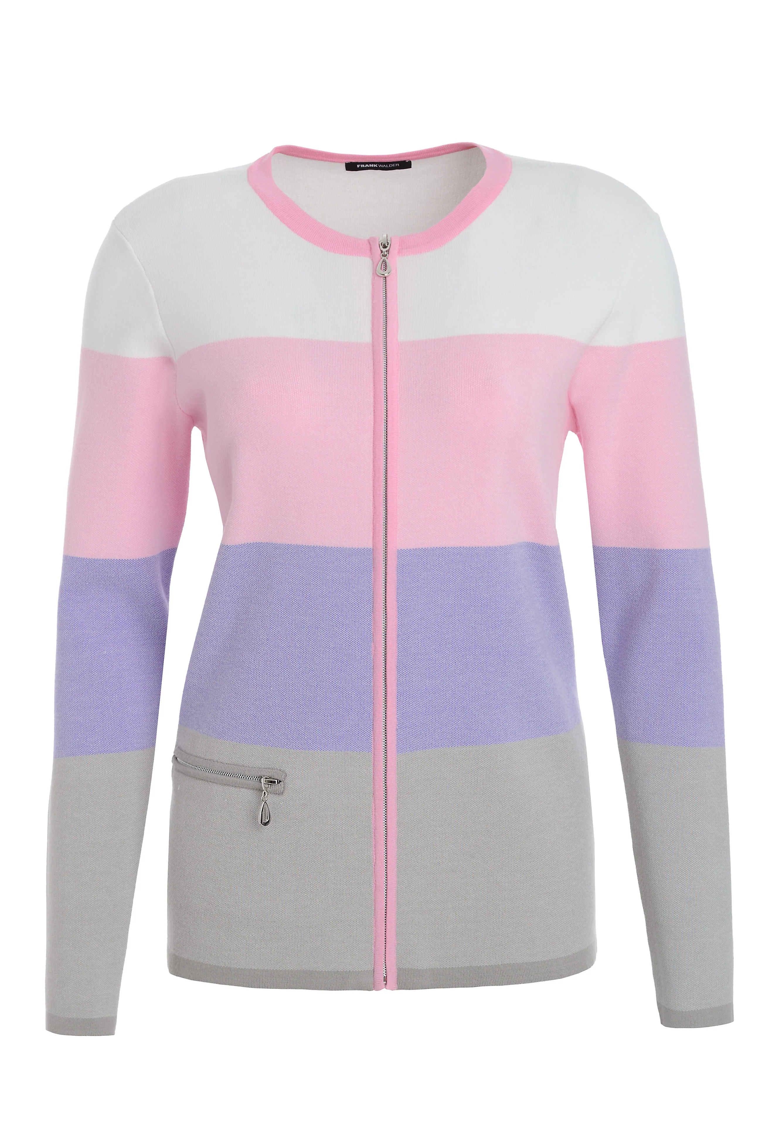 Colourblock Stripe Cardi
