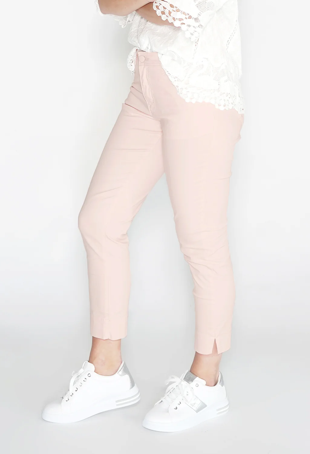 Light Pink Cropped Jean