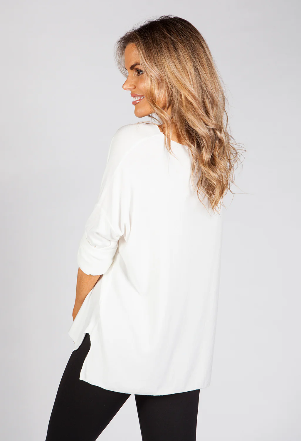 White Mickey Mouse Top