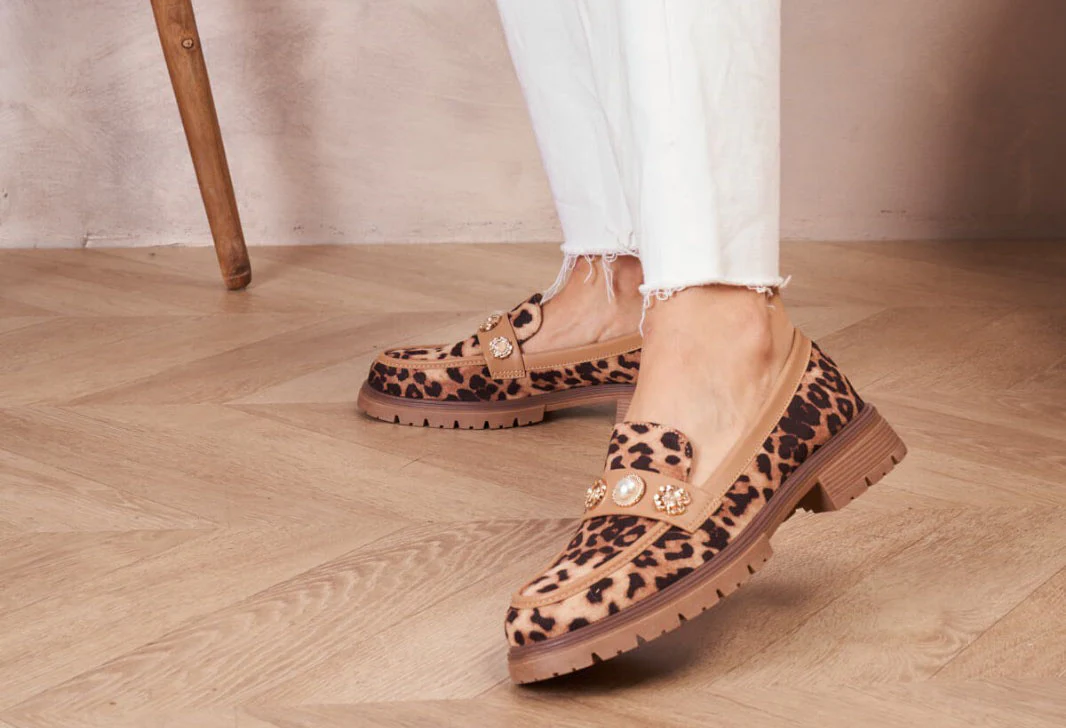 Pearl and Floral Loafer