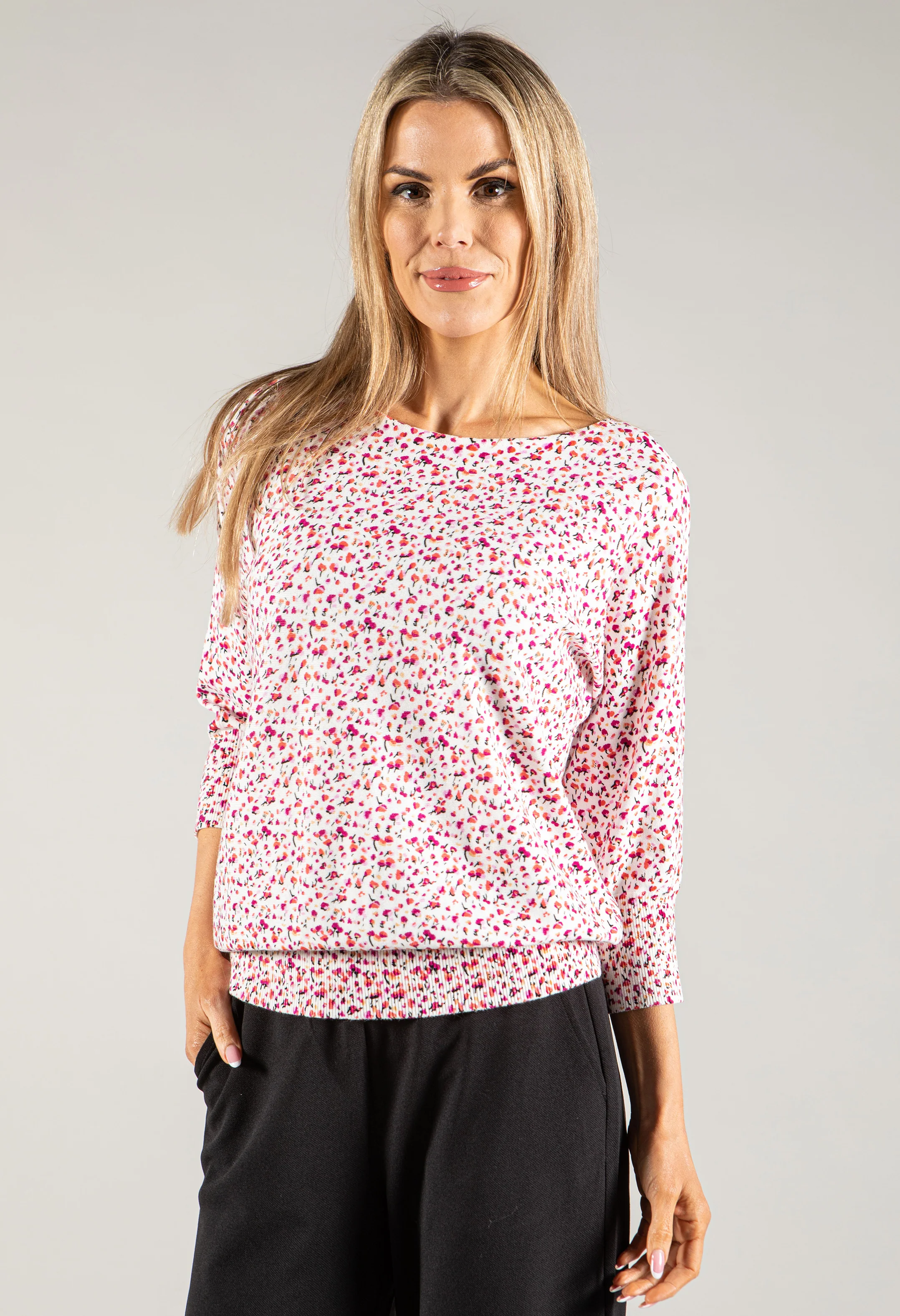Floral Summer Sweater