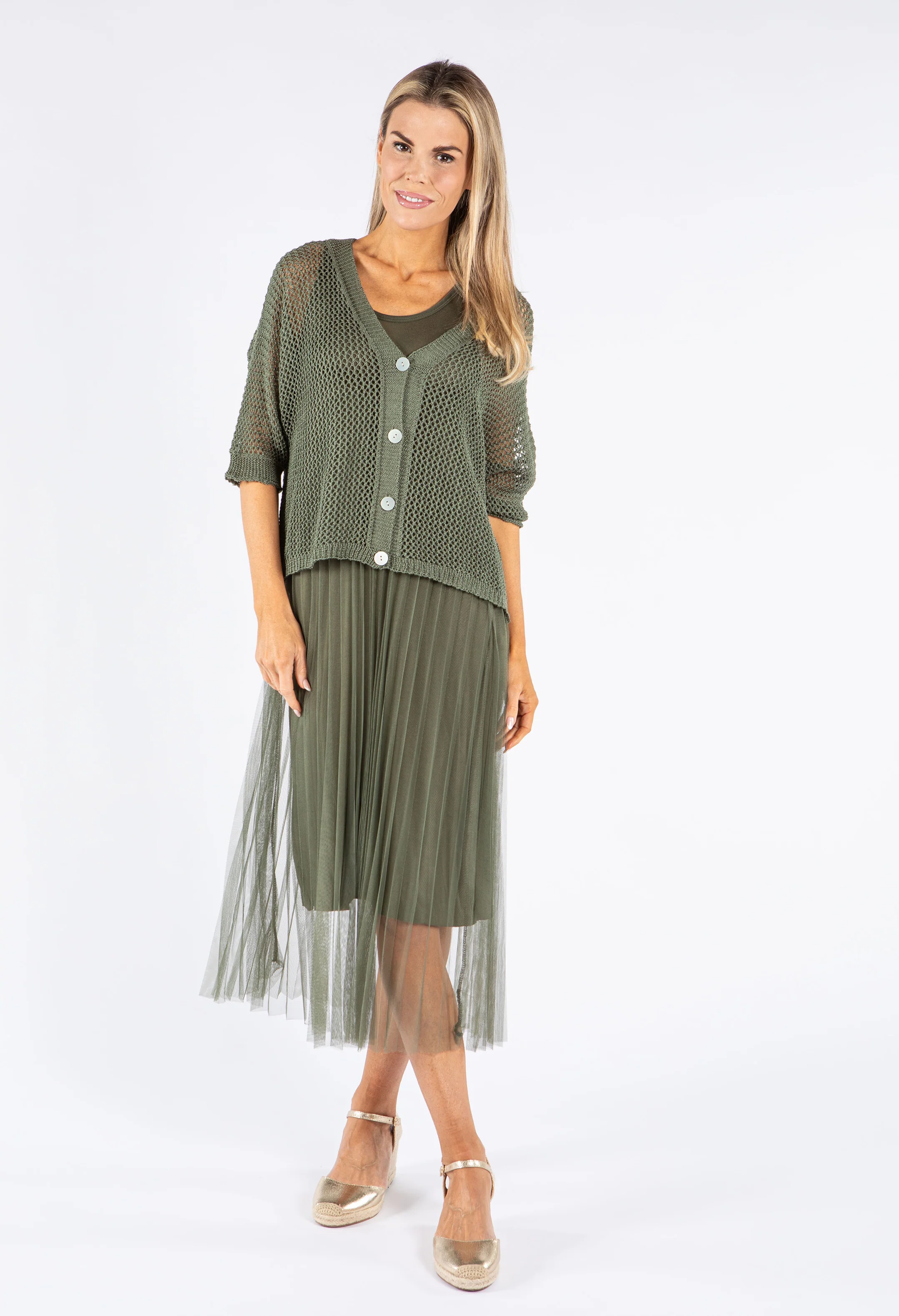 2 in 1 Look Tulle Dress