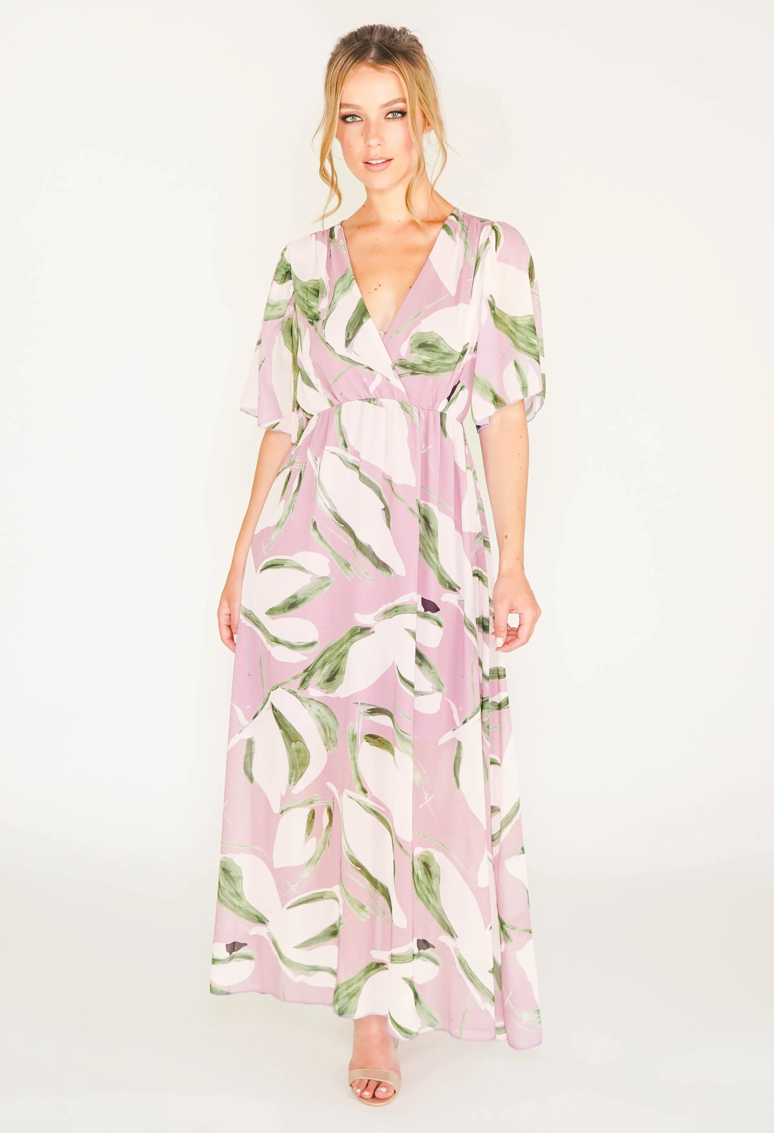 LILAC MAXI DRESS