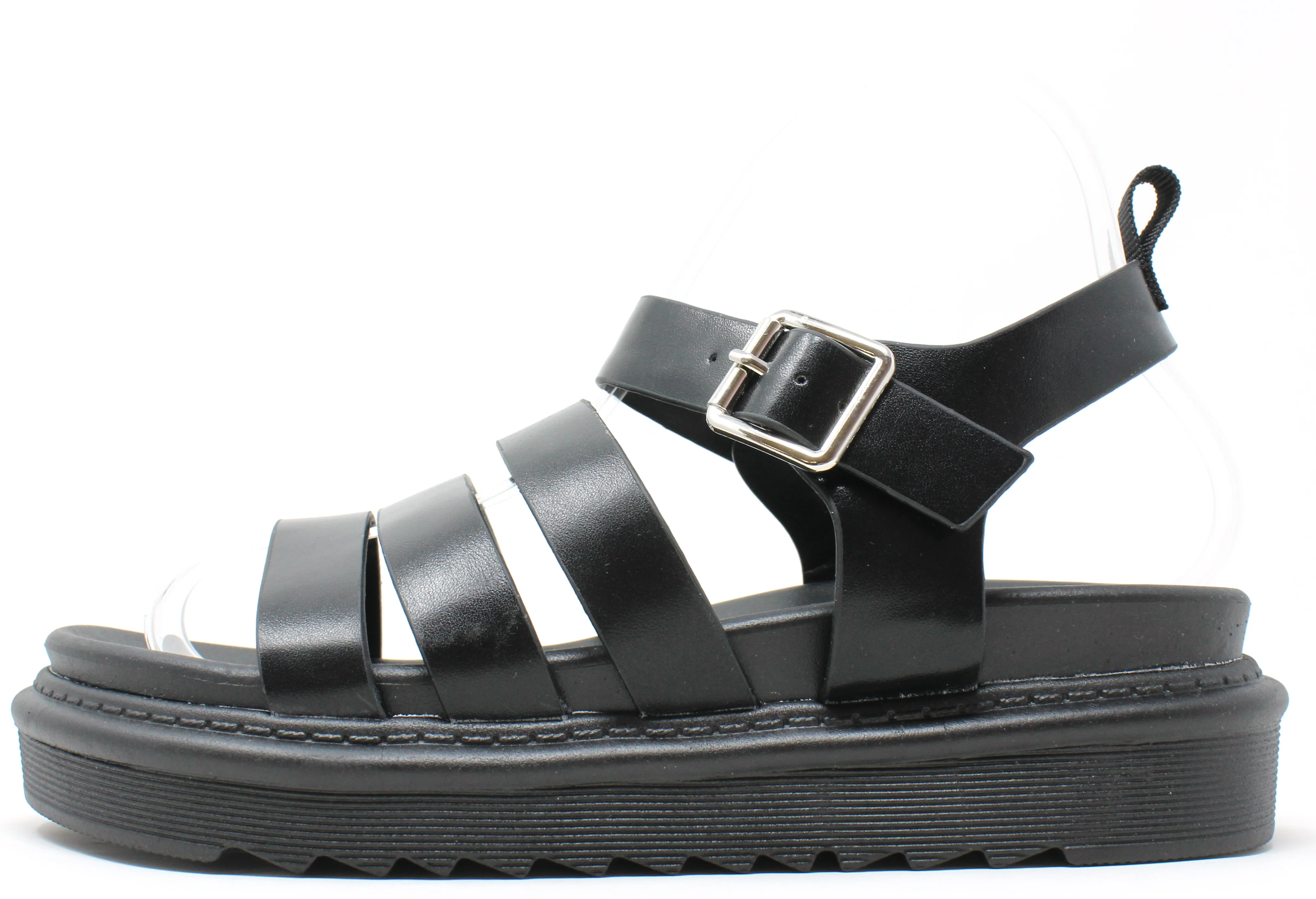 Multi Strap Platform Sandal