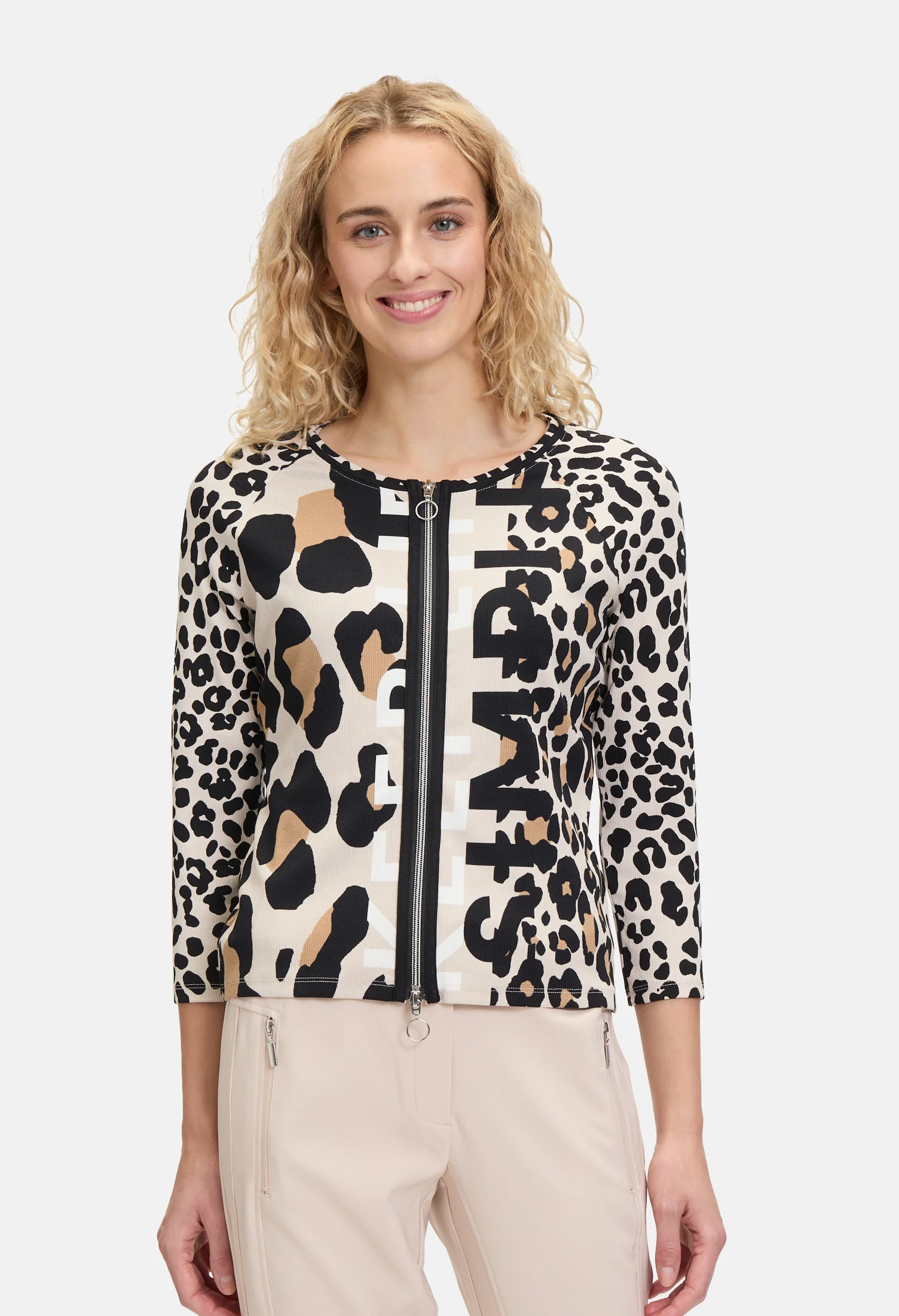 Leopard Print Shirt Jacket