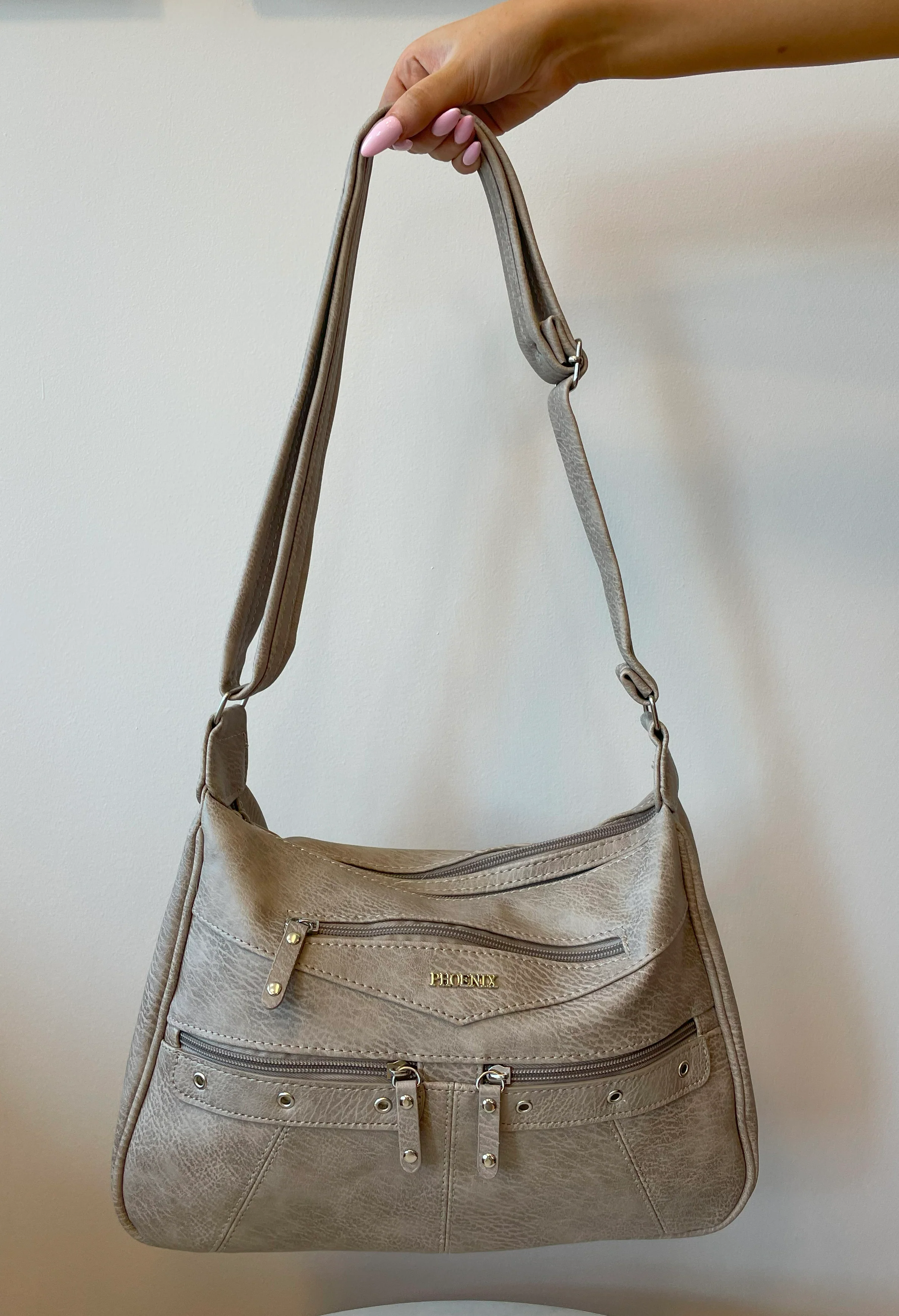 Multi Pocket Shoulder Bag