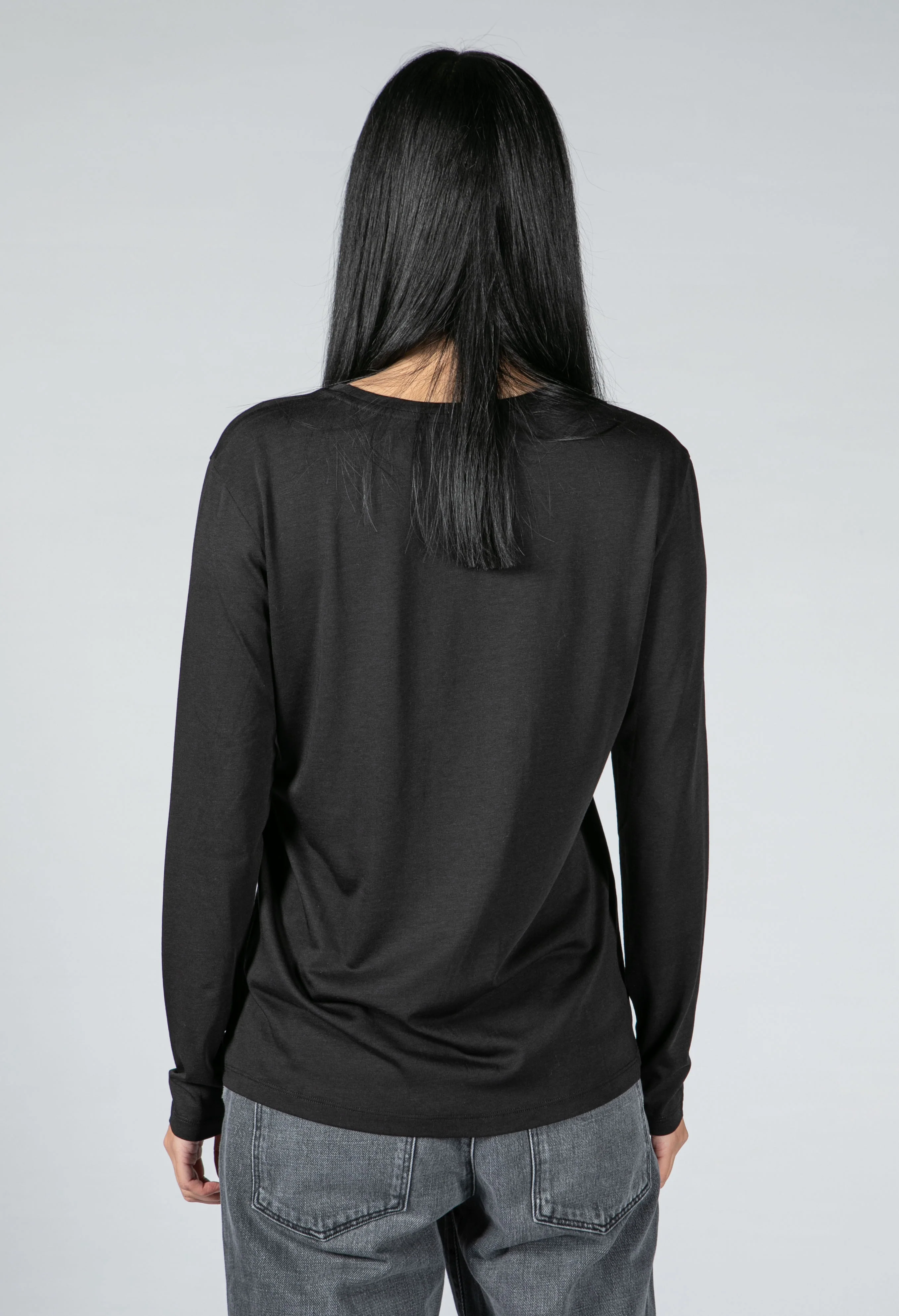 KOSMAA LONGSLEEVE MADE OF TENCELâ„¢ LYOCELL MIX