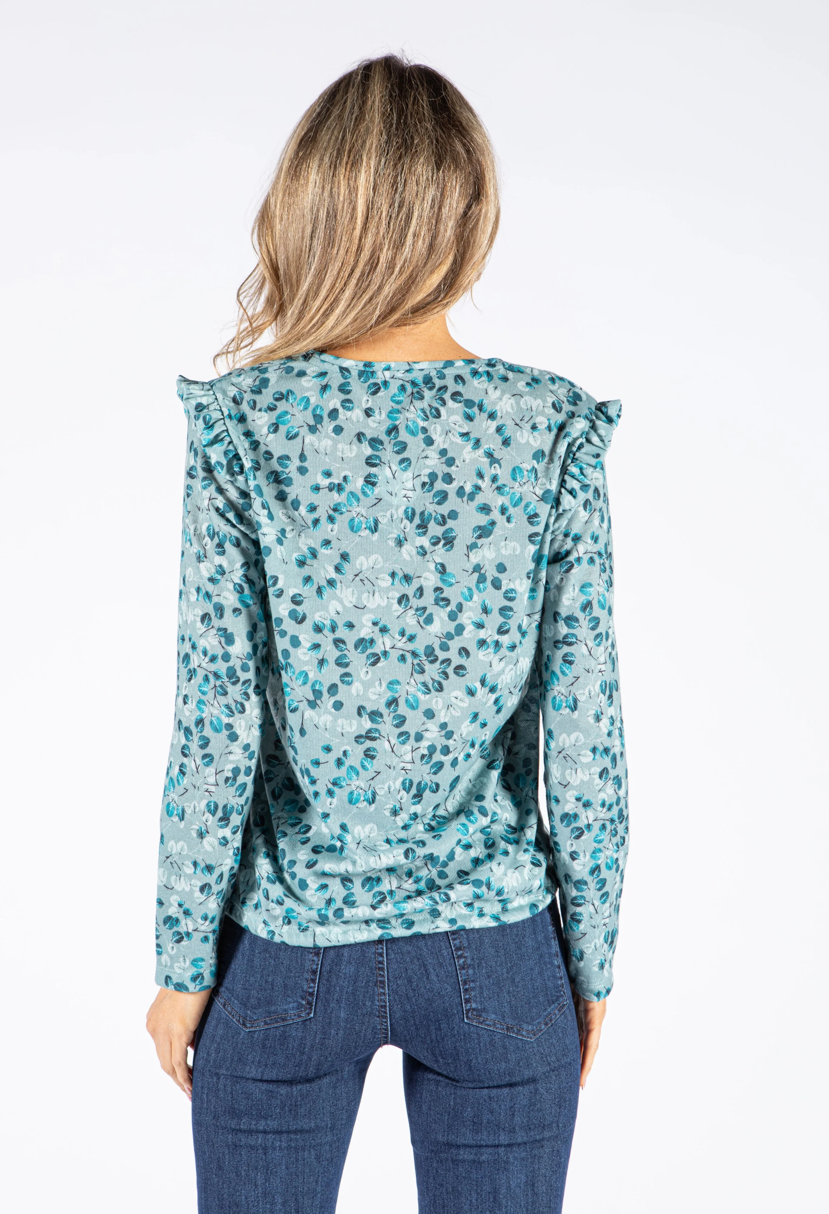 Bloom Print Soft Touch Jumper