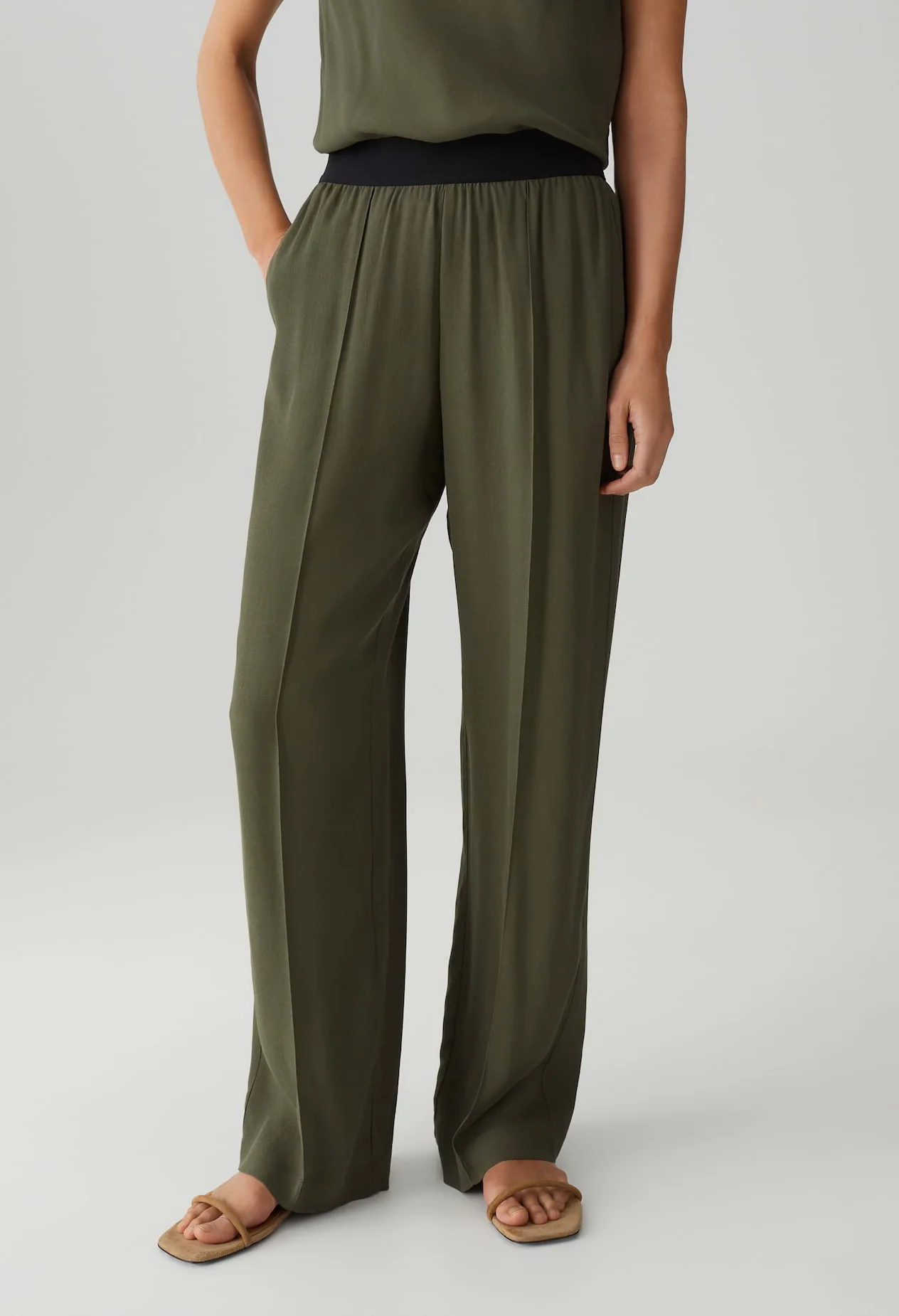 Malotta Summer Wide Leg Trousers