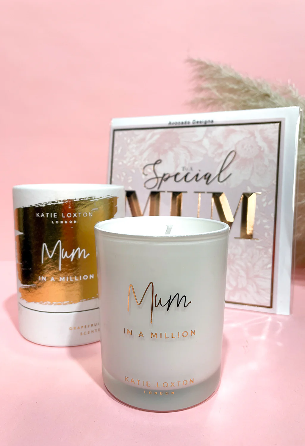 MUM IN A MILLION CANDLE | GRAPEFRUIT AND PINK PEONY