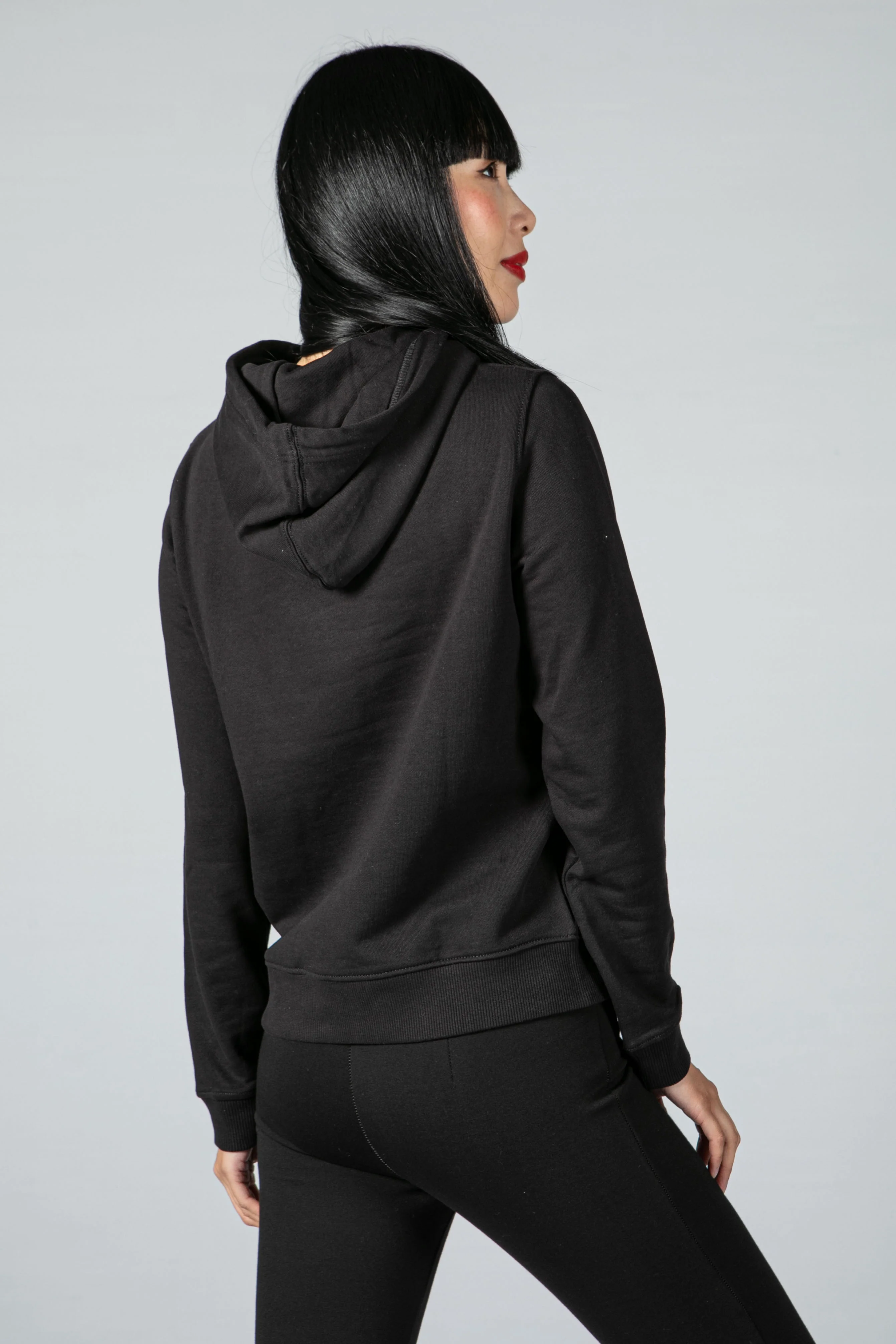 Black Logo Hoodie