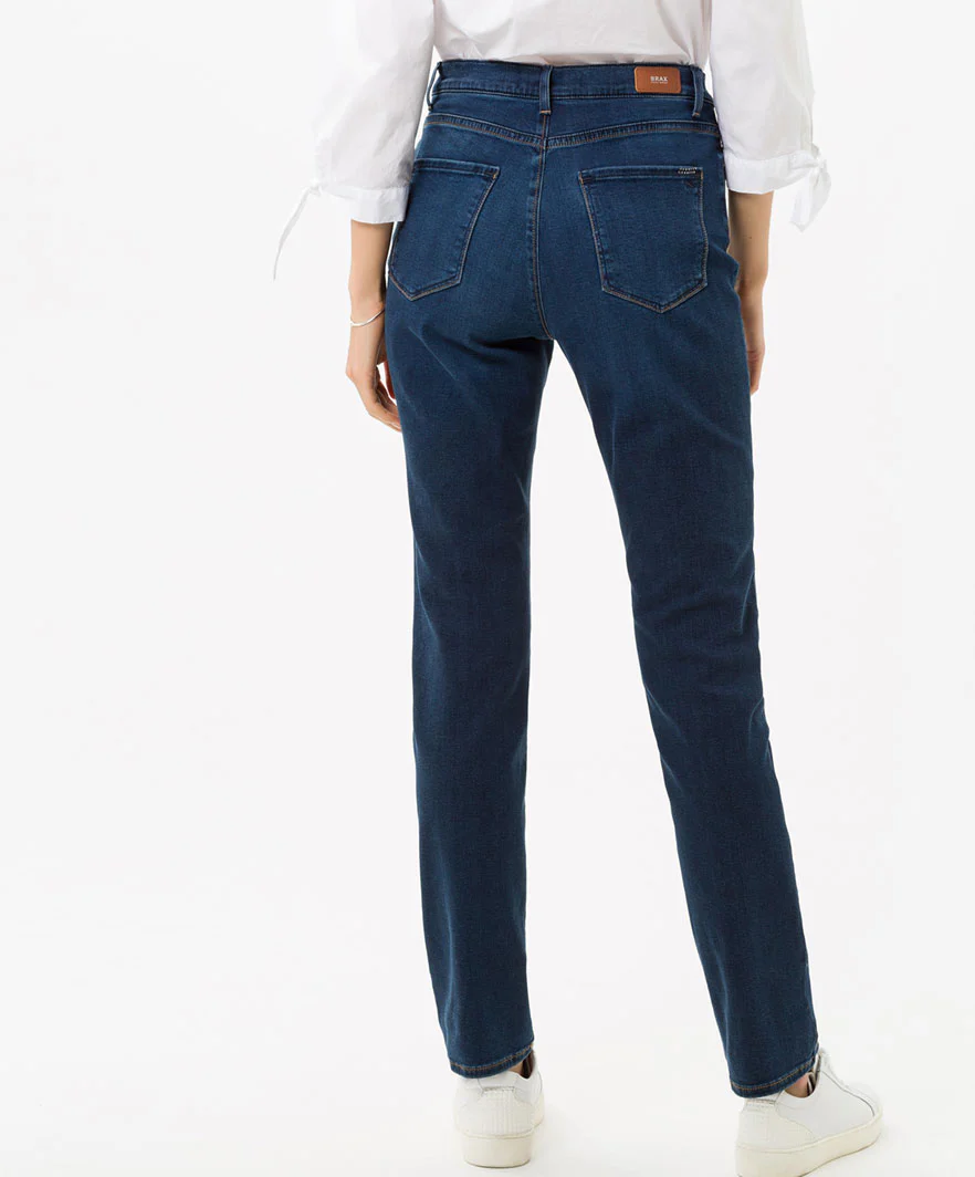 Mary Reg Leg Blue Jeans (32 Inch)
