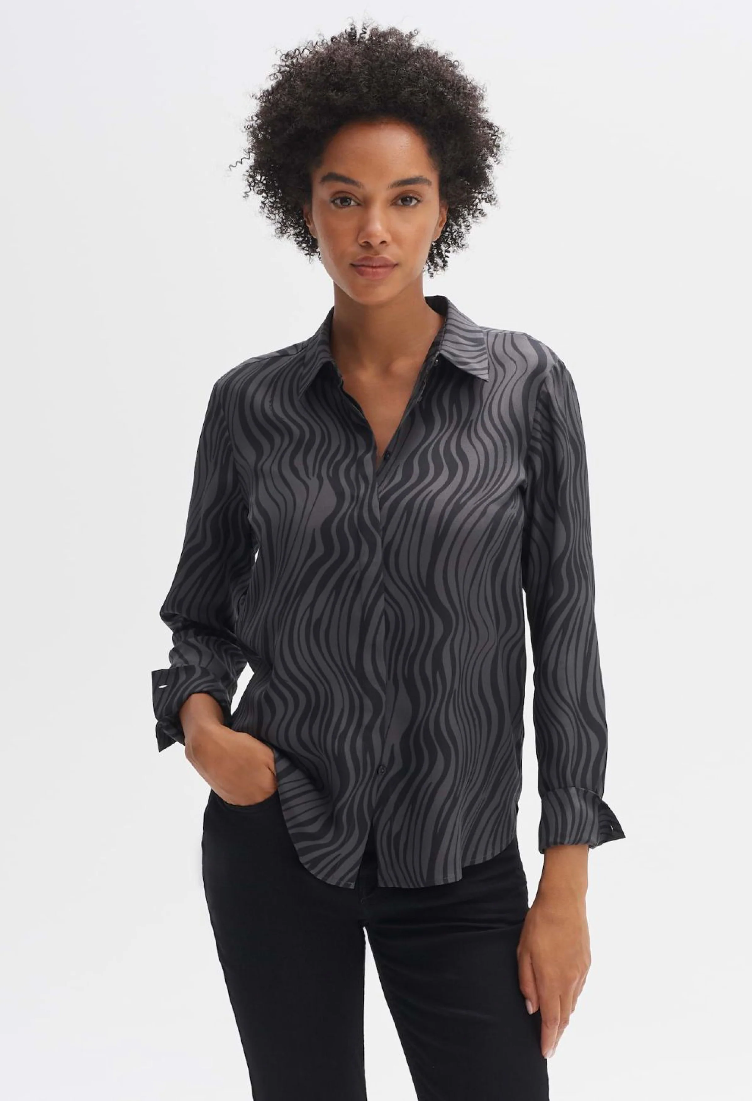 Falkine Zebra Print Blouse