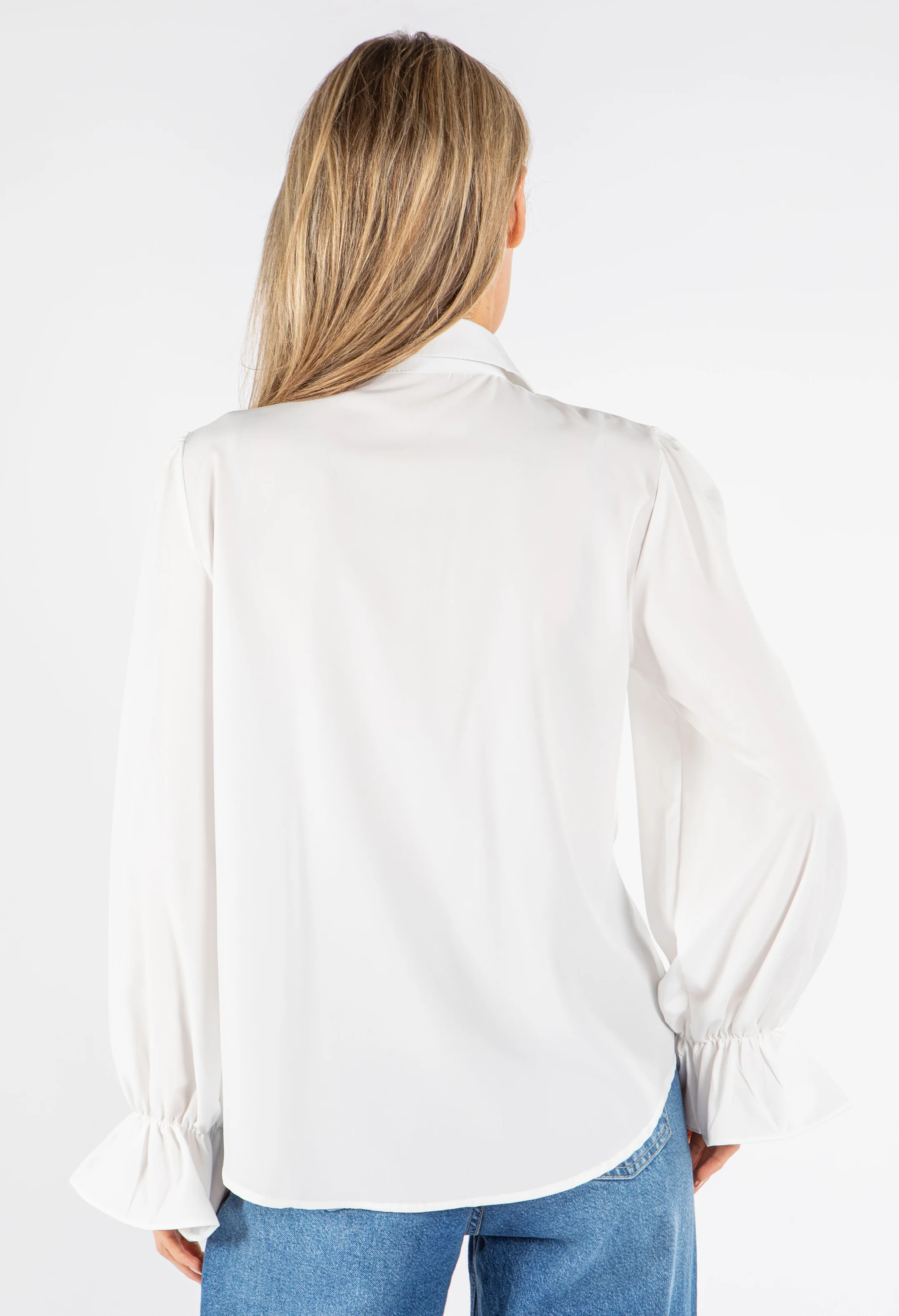 Whirl Ruffle Blouse
