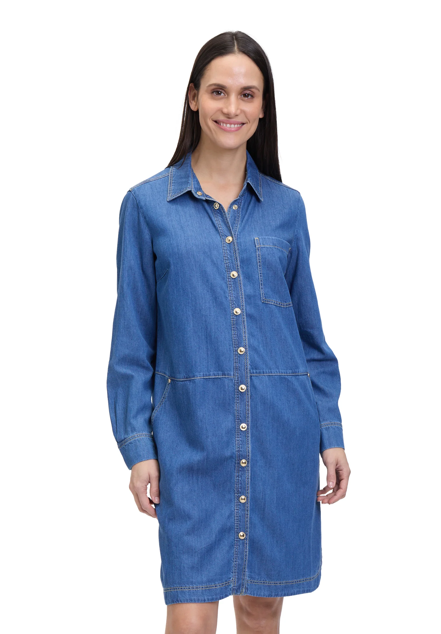 Denim Shirt Dress