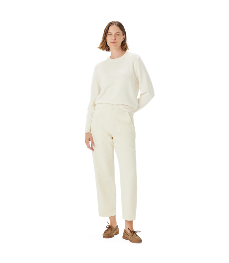 Coogee intarsia merino knit