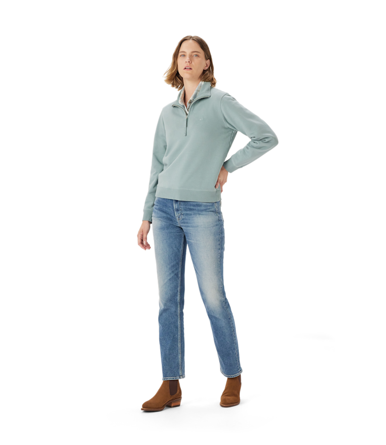 Trickett 1/4 zip sweatshirt