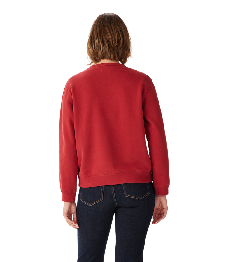 Heritage brushed back sweatshirt