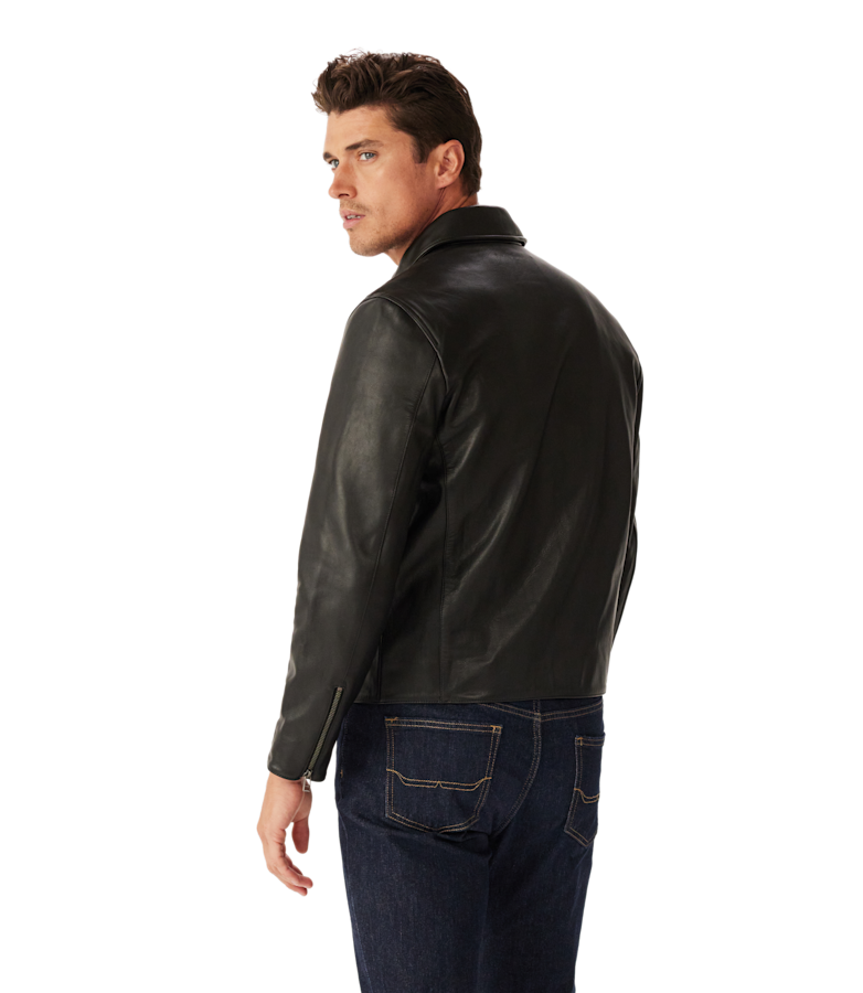 Miller leather flight jacket