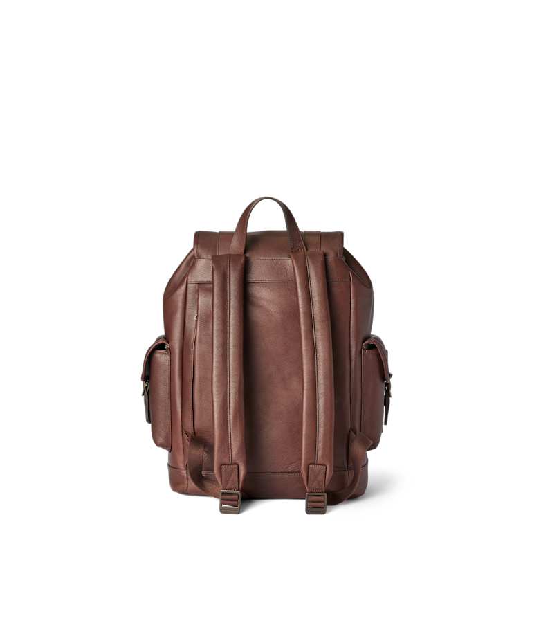 Leather Overland backpack
