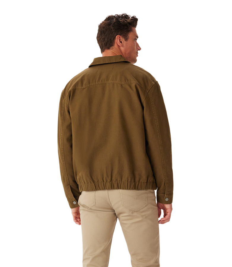 Oxley canvas harrington jacket