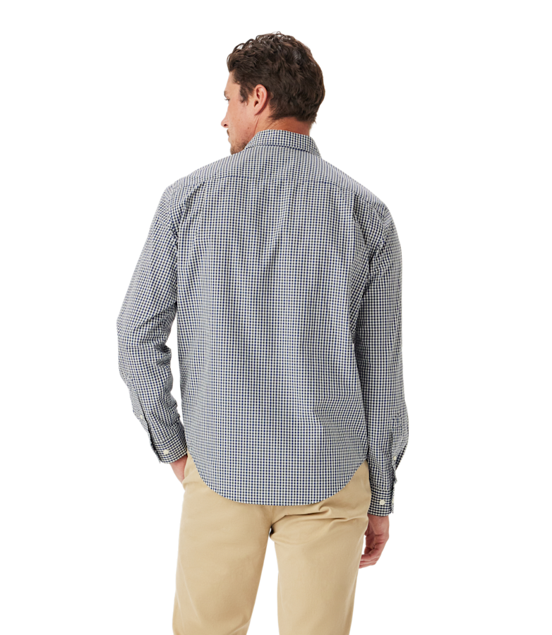 Classic poplin check shirt