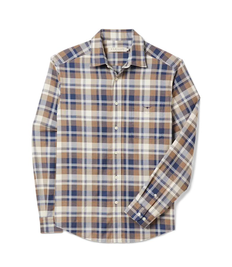 Classic brushed check shirt