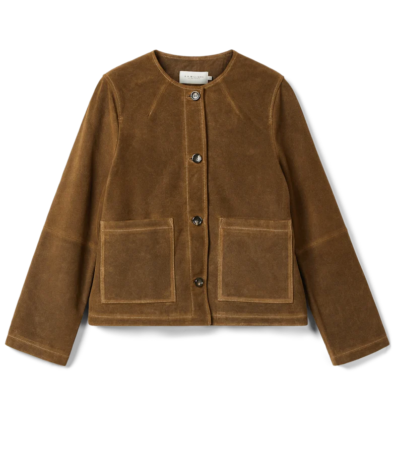 Iluka suede chore jacket