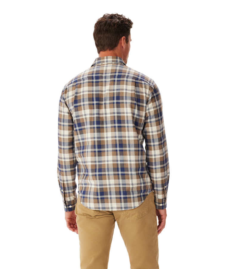 Classic brushed check shirt