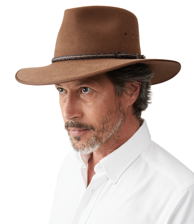 Akubra cattleman hat