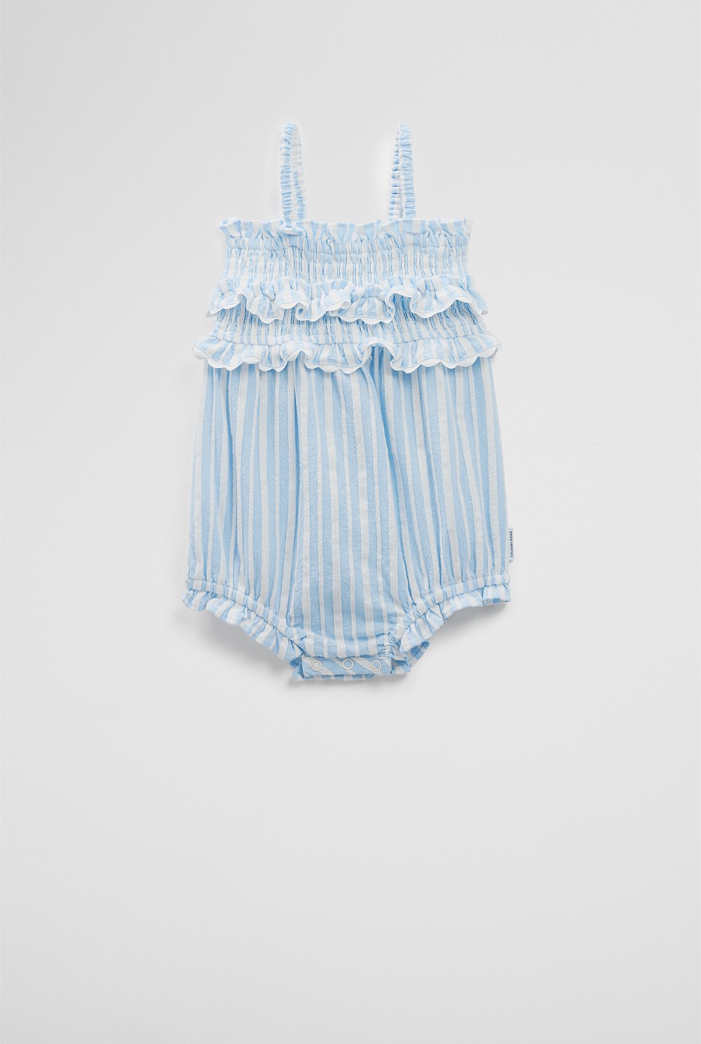 Scallop Stripe Romper