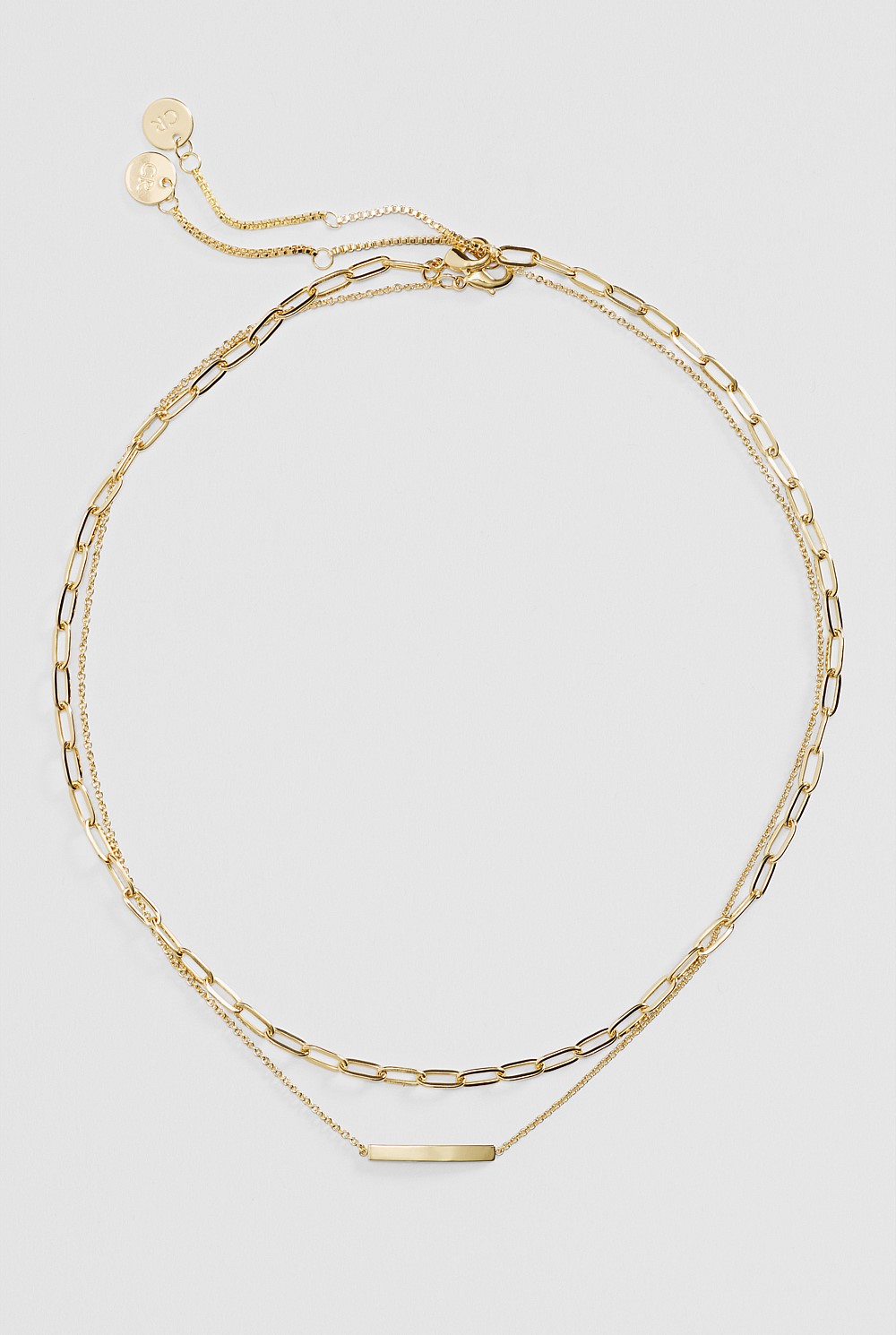 Chain Necklace Pack of 2
