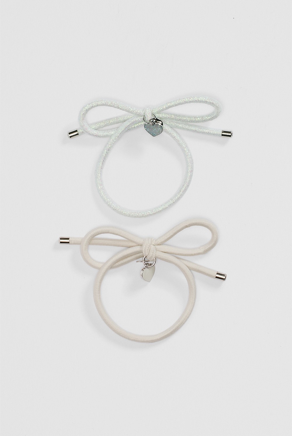 Bow Hair Tie Pack of 2
